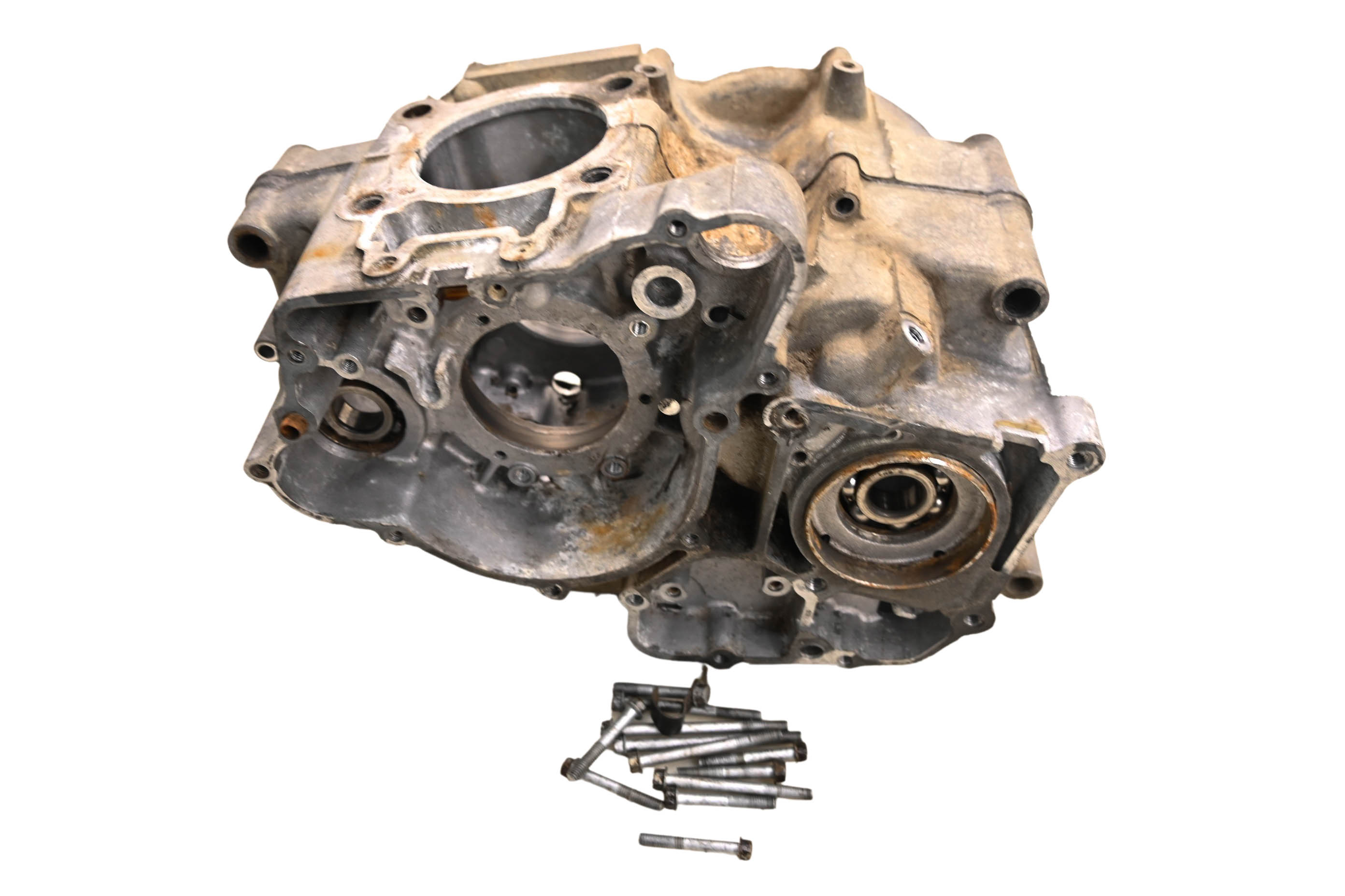 98 Kawasaki Bayou 220 2x4 Crankcase Center Crank Case KLF220