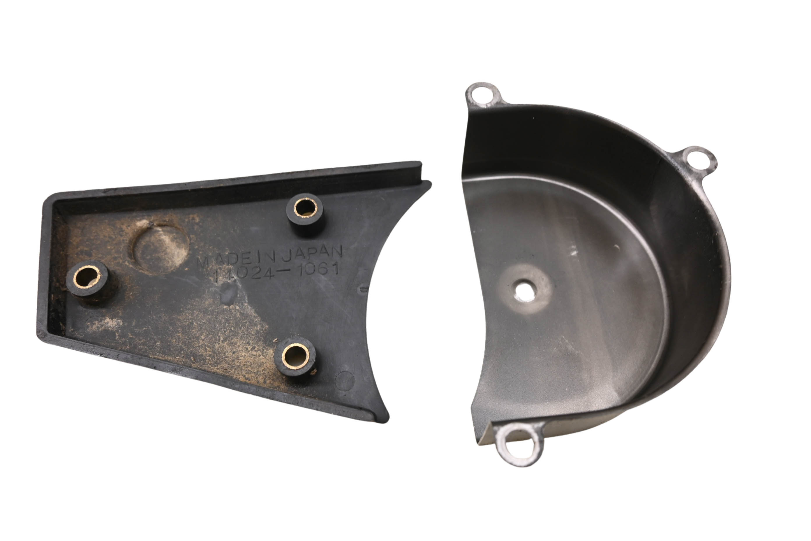86 Kawasaki Bayou 300 2x4 Engine Guard Covers KLF300