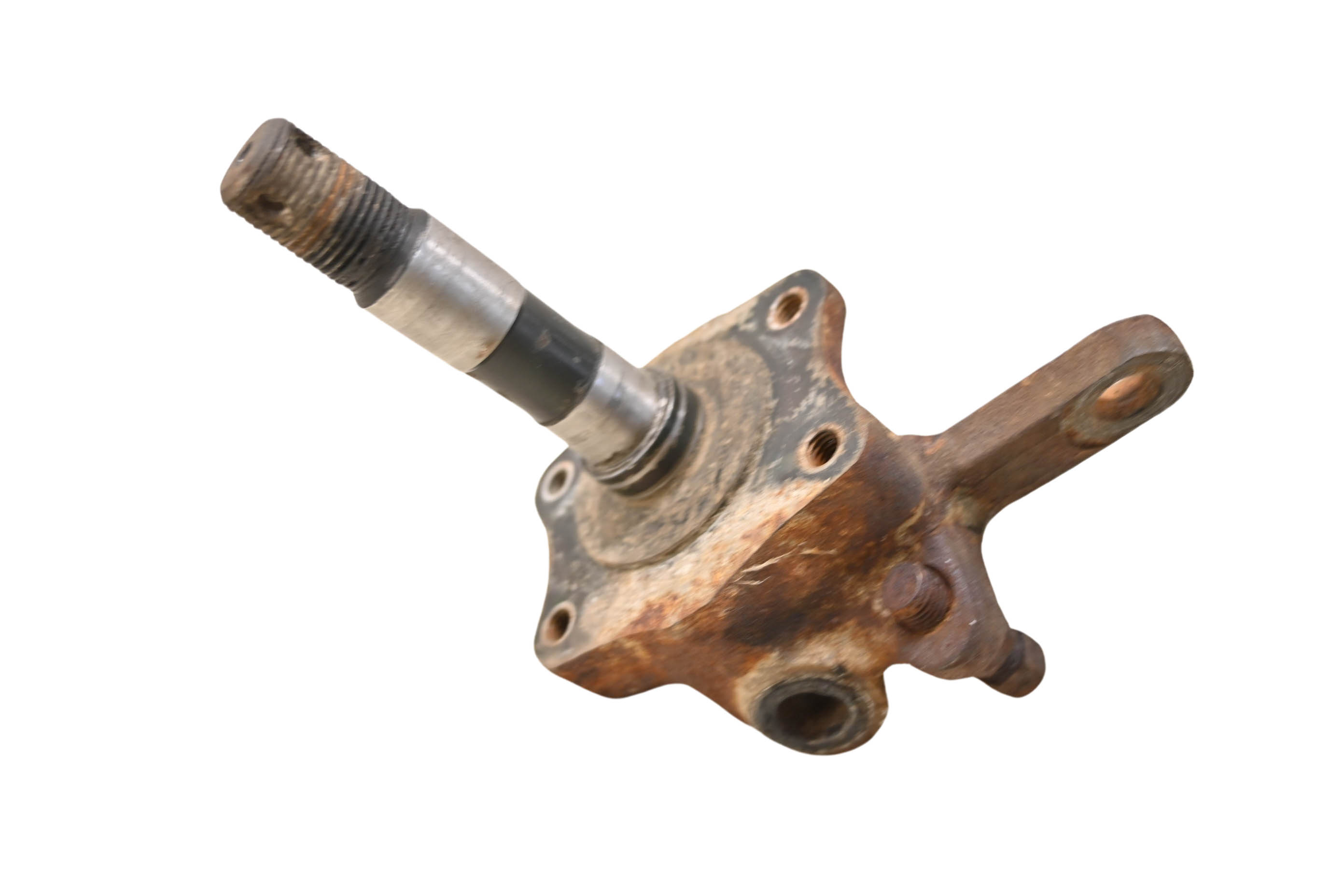 86 Kawasaki Bayou 300 2x4 Front Left Spindle Knuckle KLF300