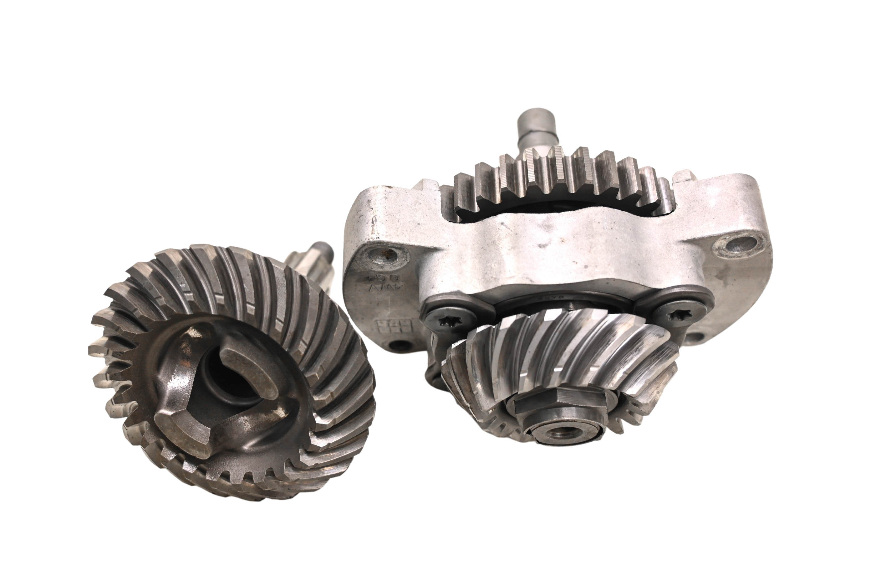 99 Yamaha Grizzly 600 4x4 Transmission Bevel Gears Output Shaft YFM600F