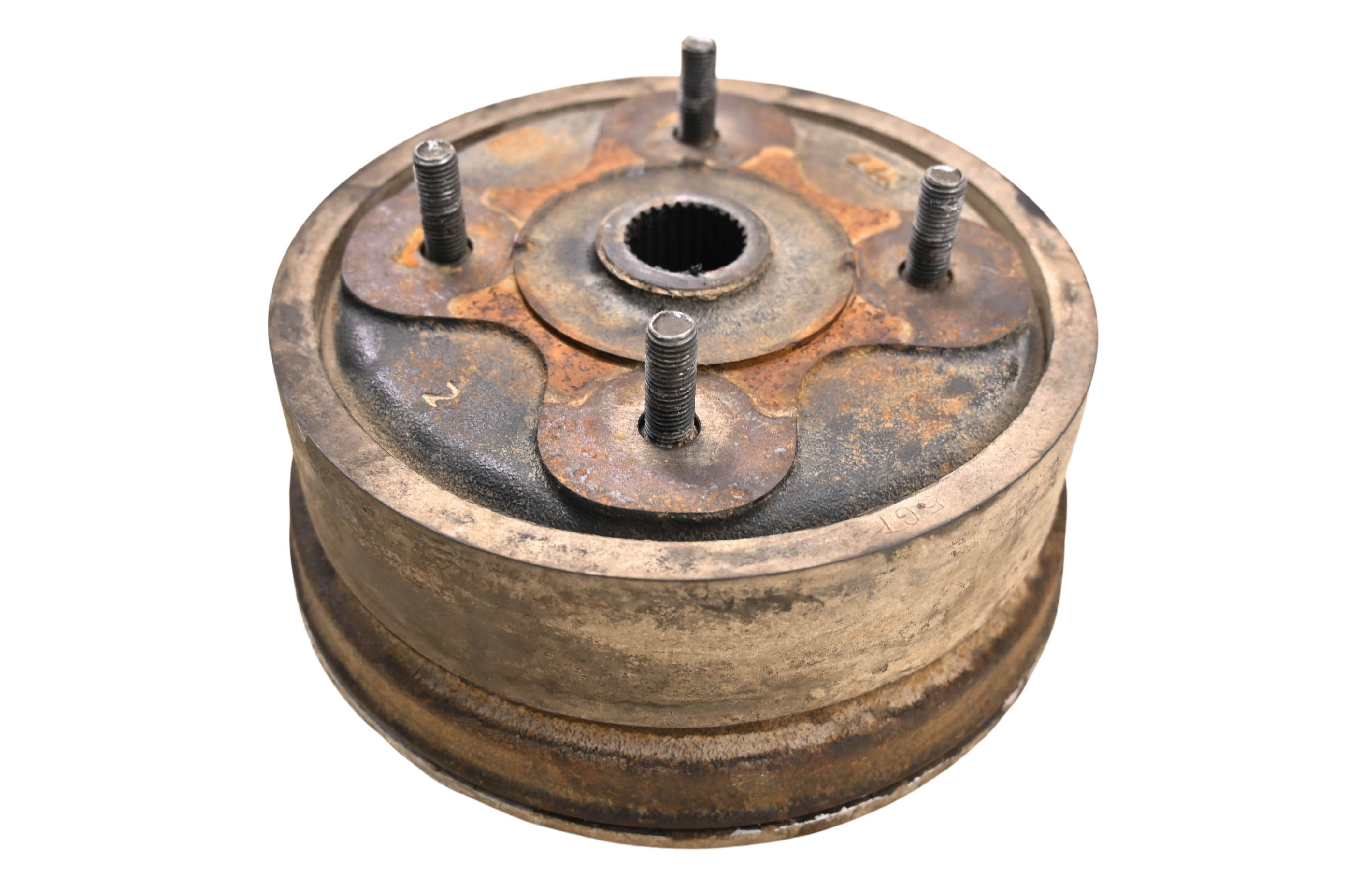 99 Yamaha Grizzly 600 4x4 Rear Brake Drum Assembly YFM600F