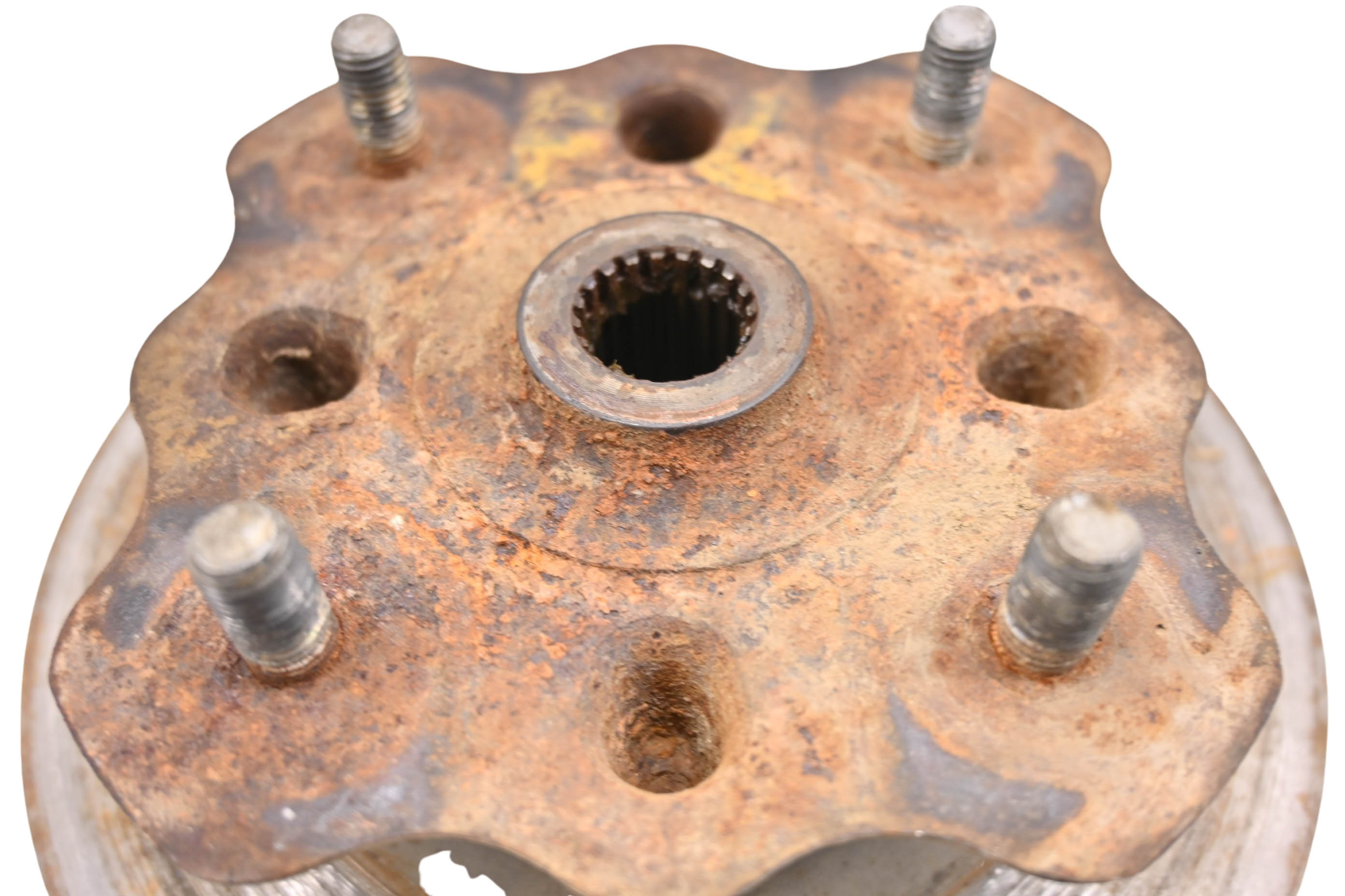 05 Suzuki Eiger 400 4x4 Front Wheel Hub & Rotor Left Right LTA400F