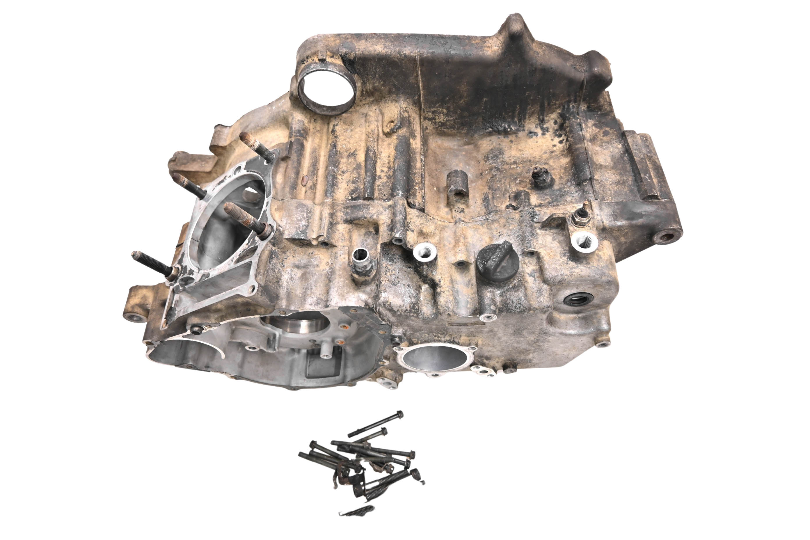 98 Yamaha Grizzly 600 4x4 Crankcase Center Crank Case YFM600F