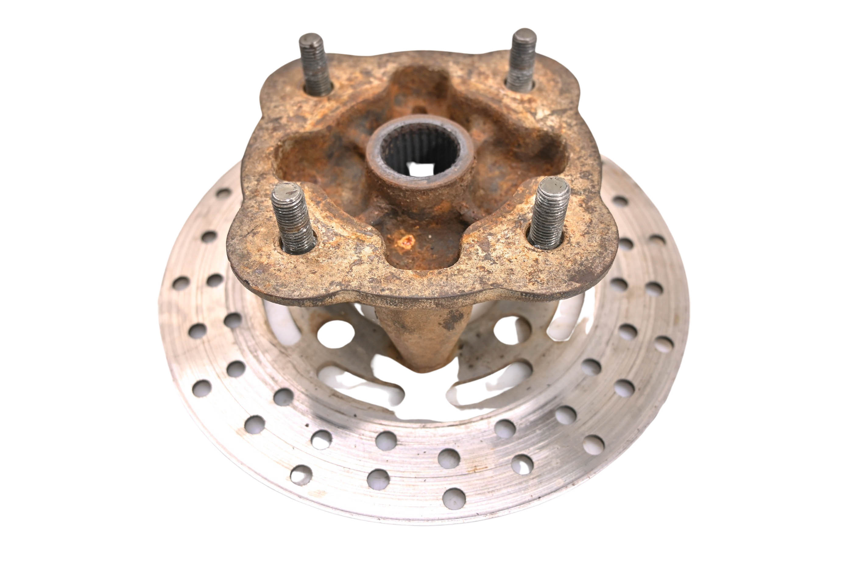 98 Yamaha Grizzly 600 4x4 Front Right Wheel Hub & Rotor YFM600F