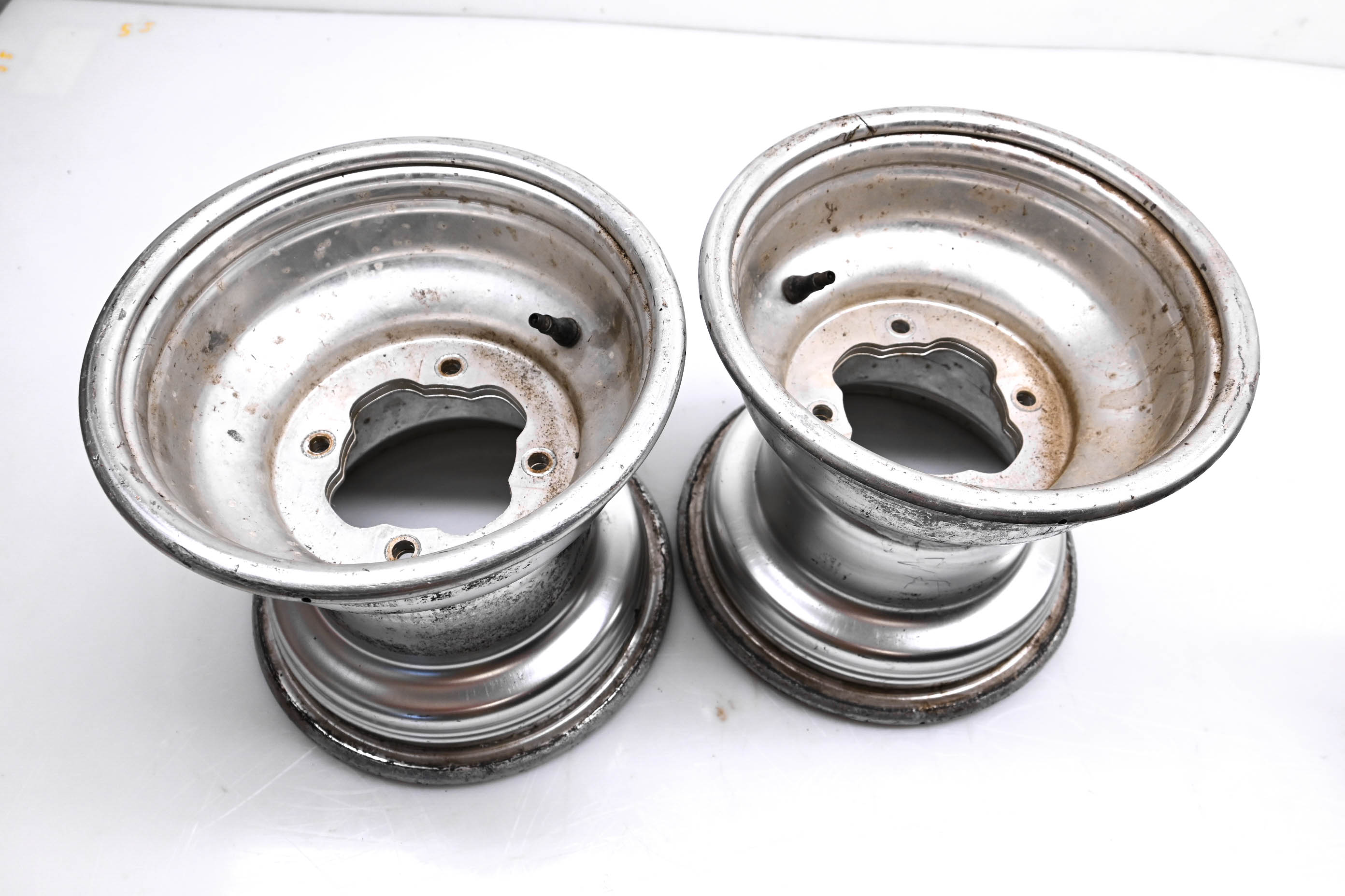 98 Yamaha Warrior 350 2x4 Rear Wheels Rims 9X8.5 4/115 YFM350X
