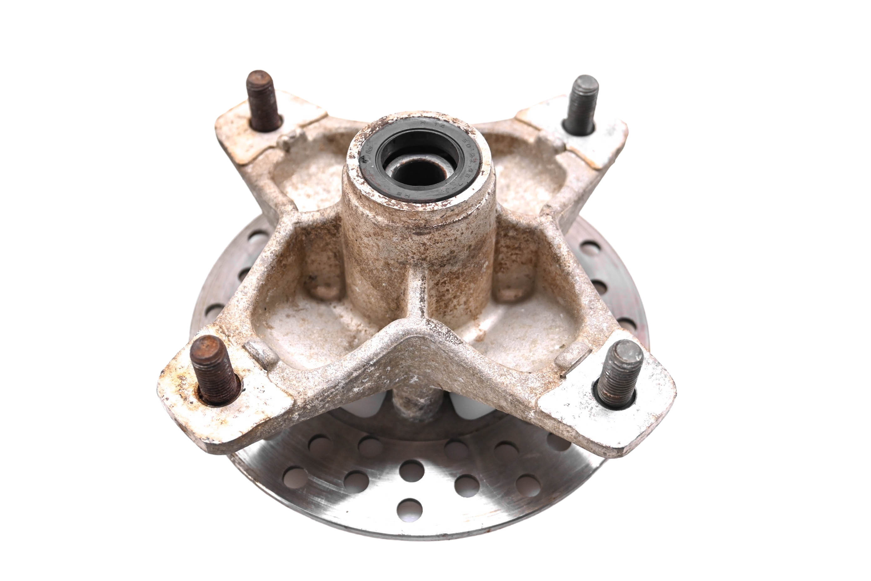 98 Yamaha Warrior 350 2x4 Front Wheel Hub & Rotor Left Right YFM350X