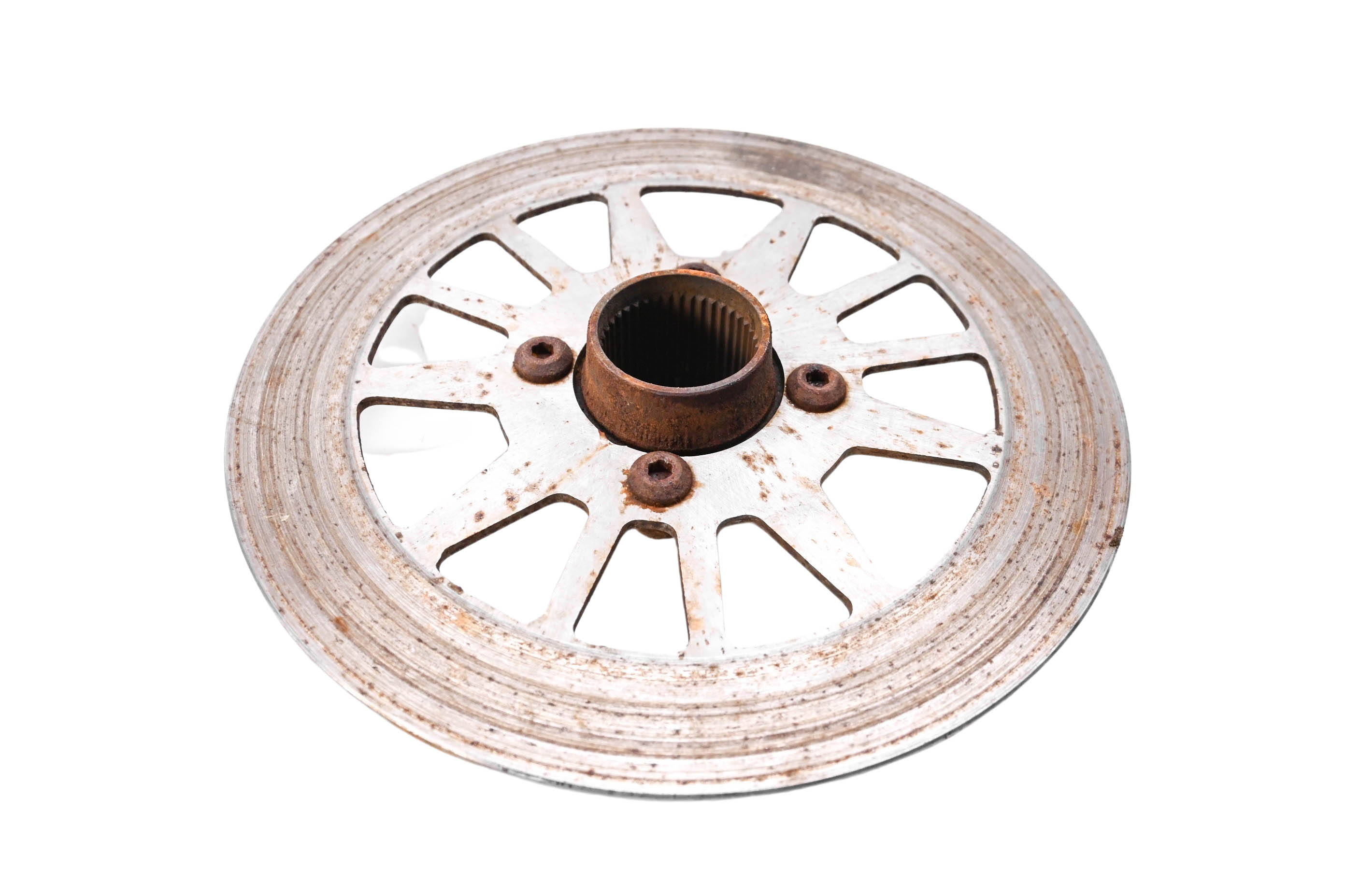 98 Yamaha Warrior 350 2x4 Rear Brake Rotor Disc & Hub YFM350X