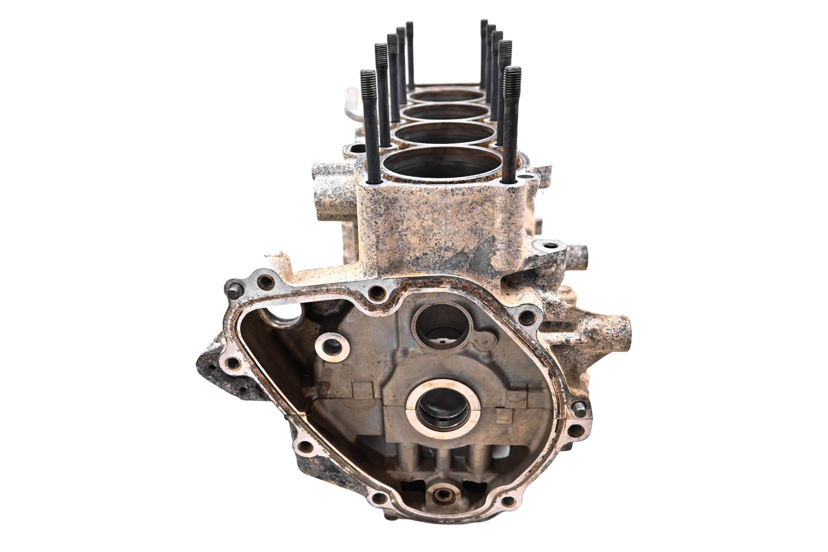 13 Yamaha VX Deluxe Crankcase Center Crank Case & Cylinders VX1100