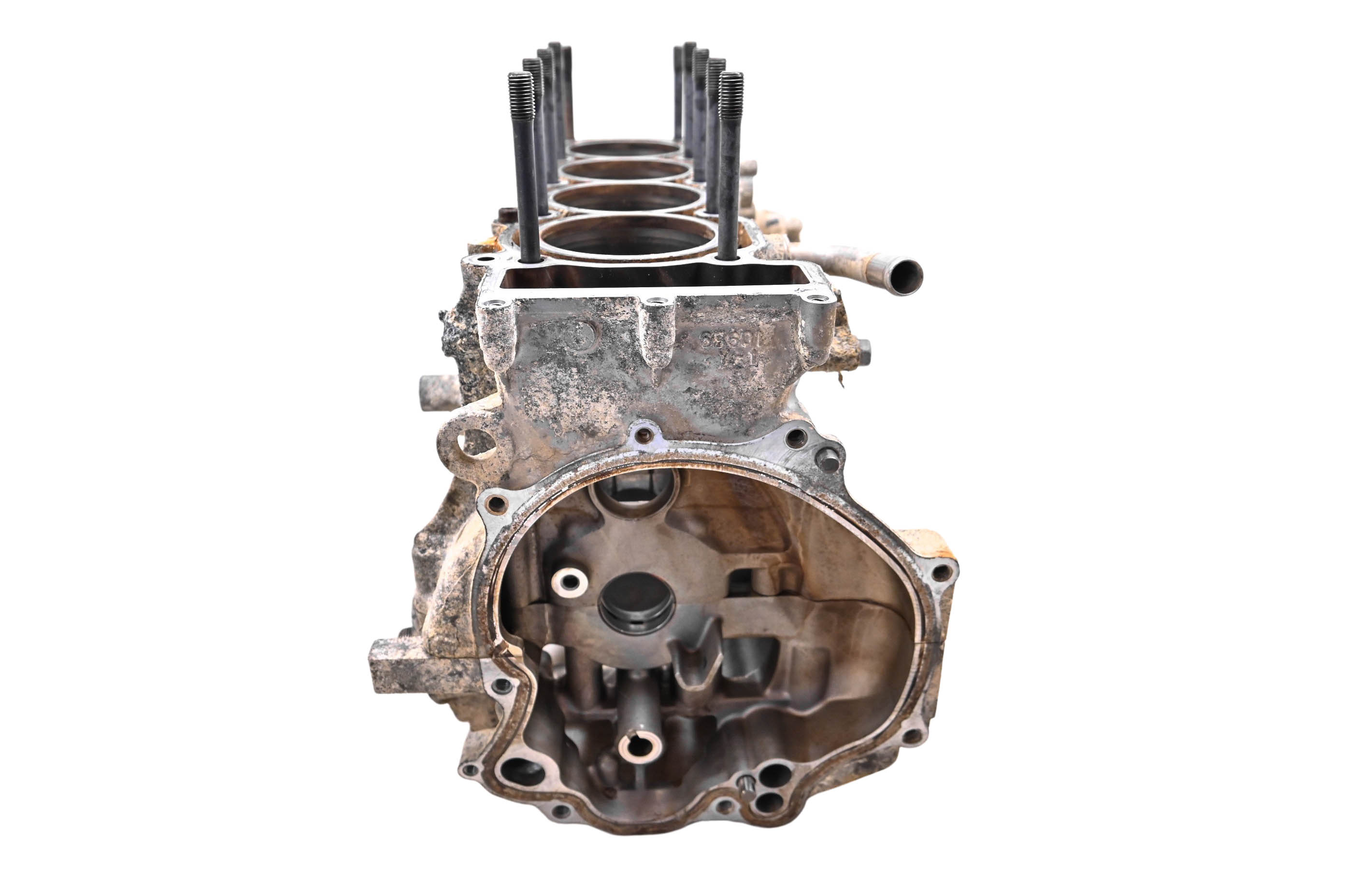 13 Yamaha VX Deluxe Crankcase Center Crank Case & Cylinders VX1100