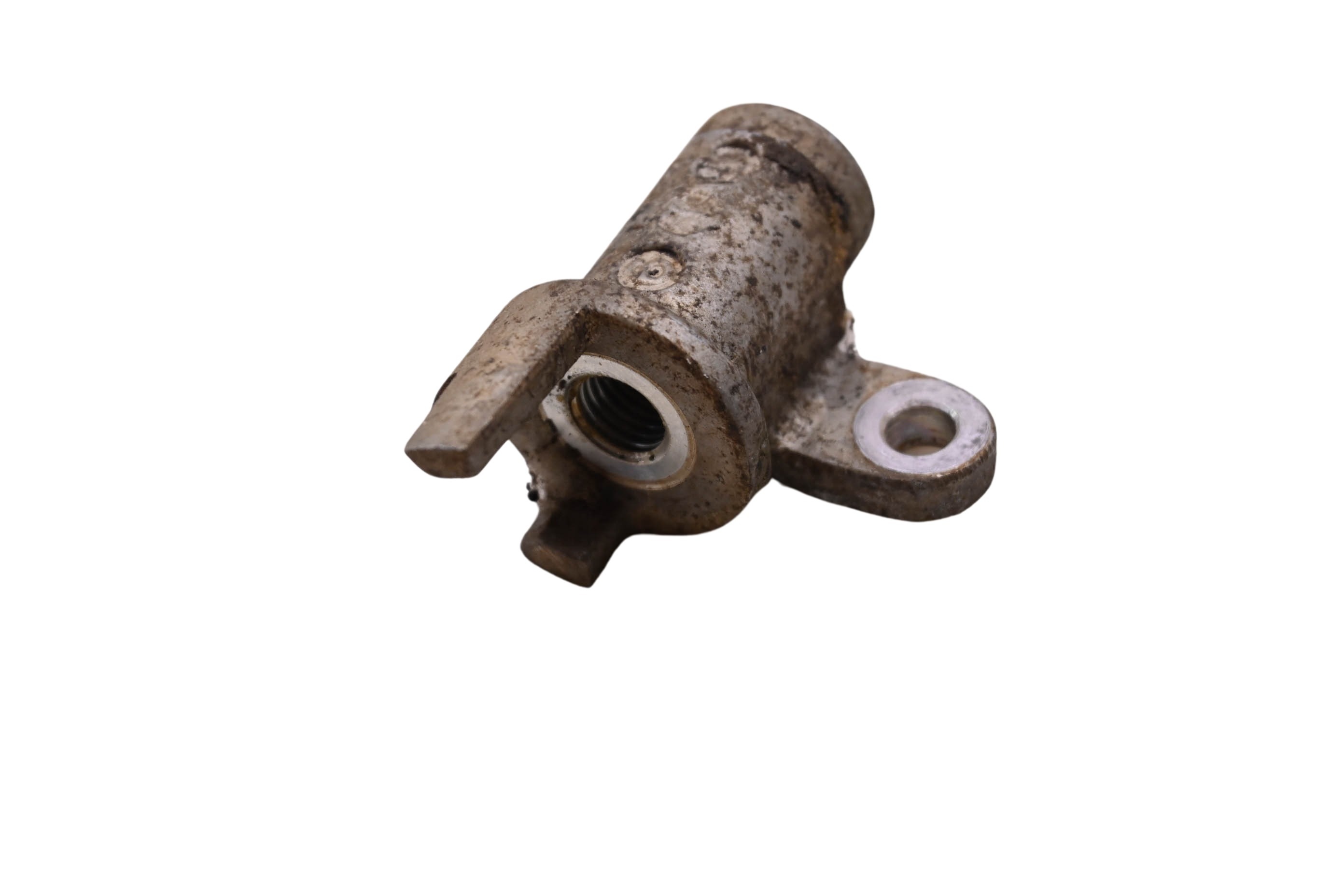 97 Honda TRX300EX Front Brake Line Block Fitting Sportrax 300 2x4