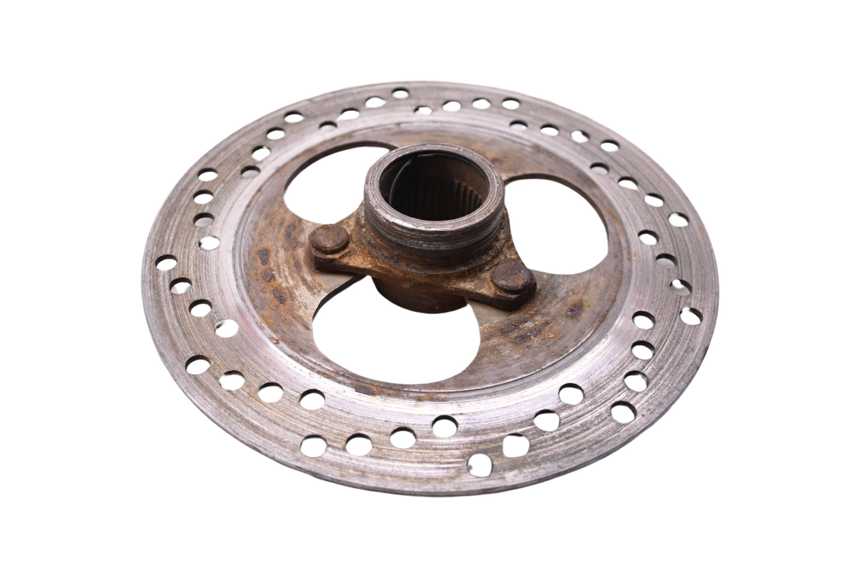 97 Honda TRX300EX Rear Brake Rotor Disc & Hub Sportrax 300 2x4