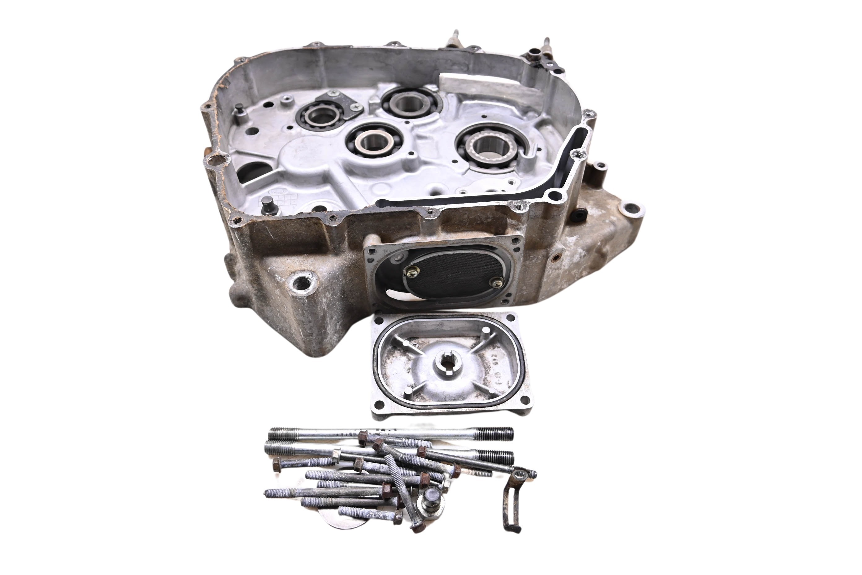 85 Suzuki Quadrunner 250 2x4 Right Crankcase Center Half Crank Case LT250E