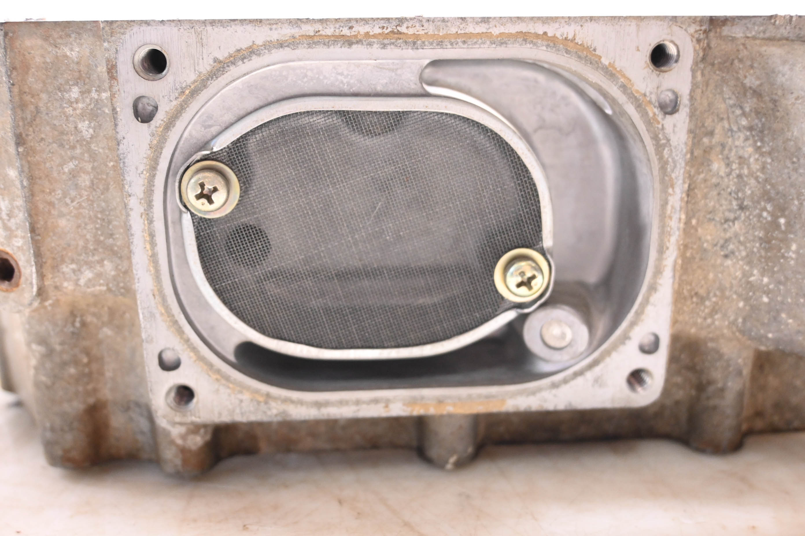 85 Suzuki Quadrunner 250 2x4 Right Crankcase Center Half Crank Case LT250E