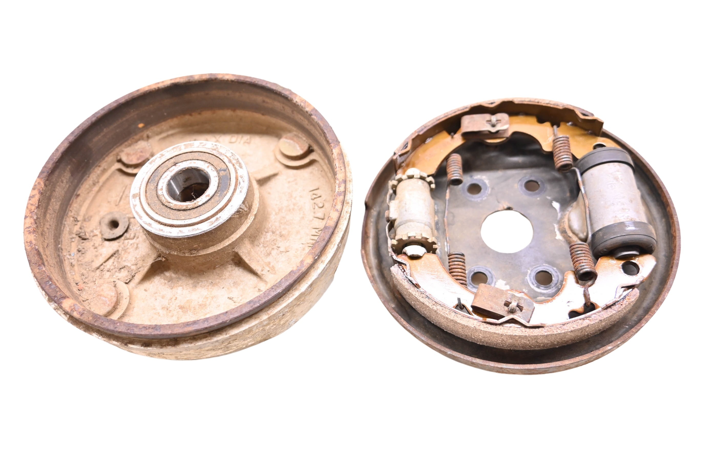 85 Suzuki Quadrunner 250 2x4 Front Brake Drum Left Right LT250E
