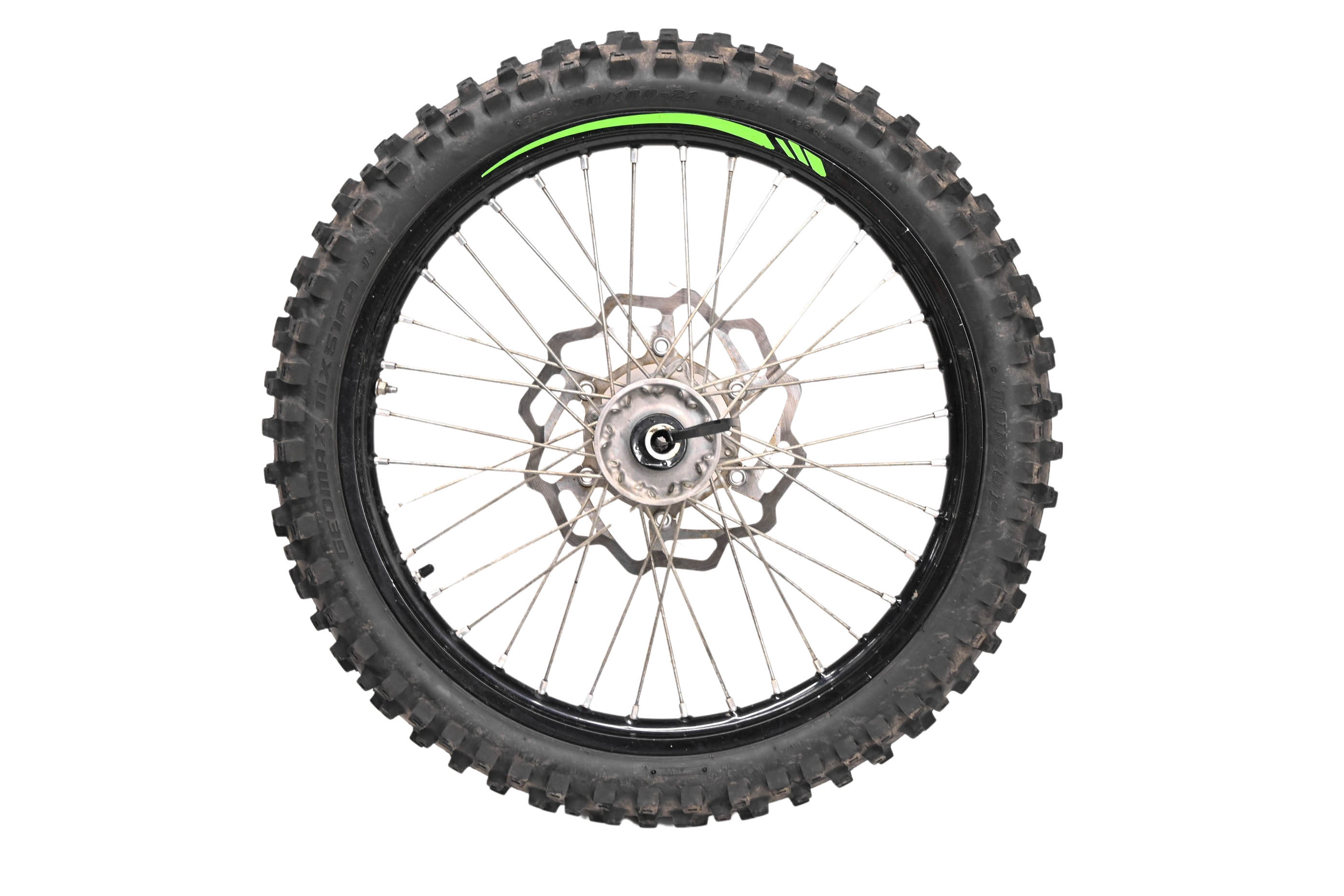 20 Kawasaki KX250F Front Wheel Rim & Tire 80/100-21