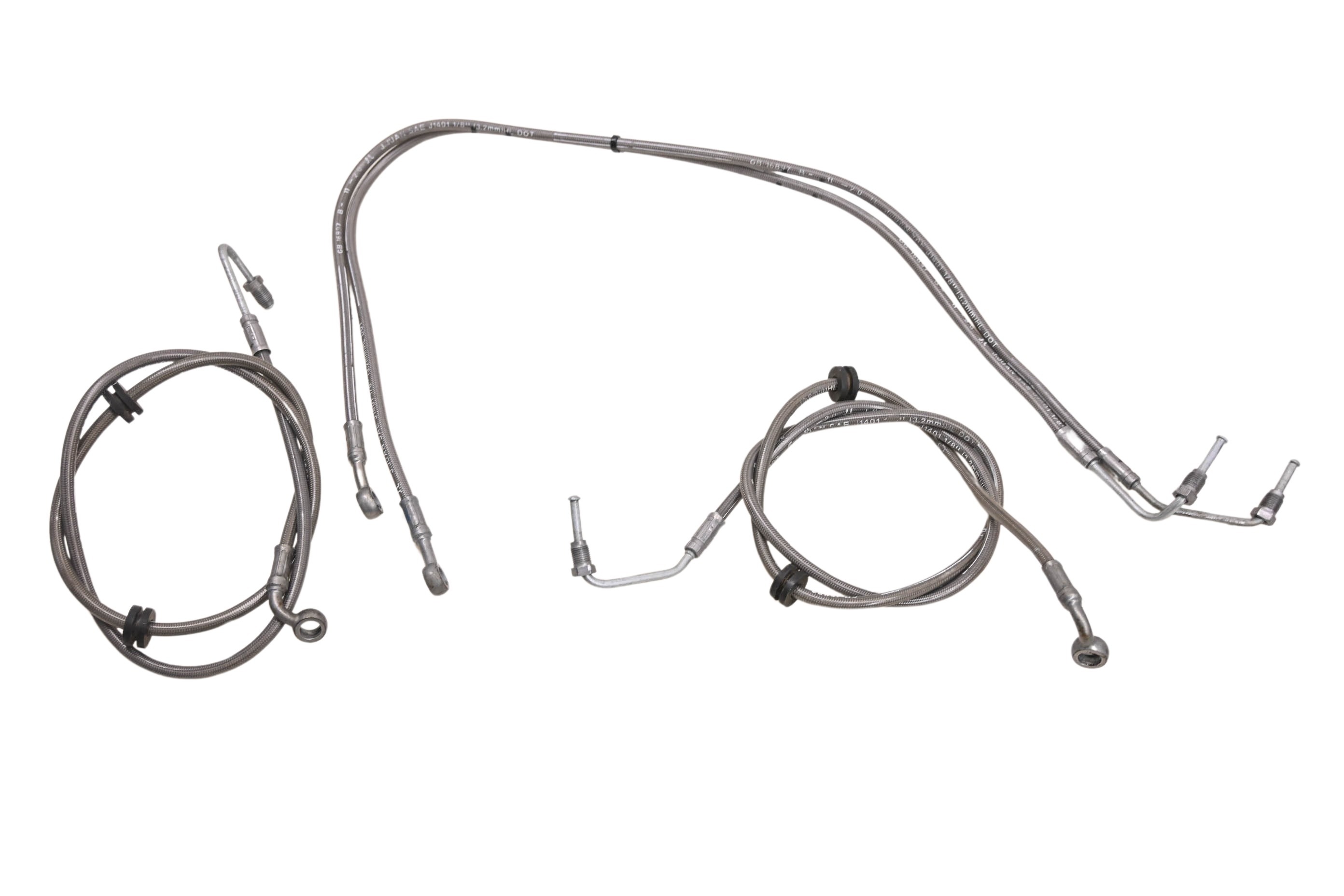 21 Can-Am Ryker Rally 900 Front & Rear Brake Lines