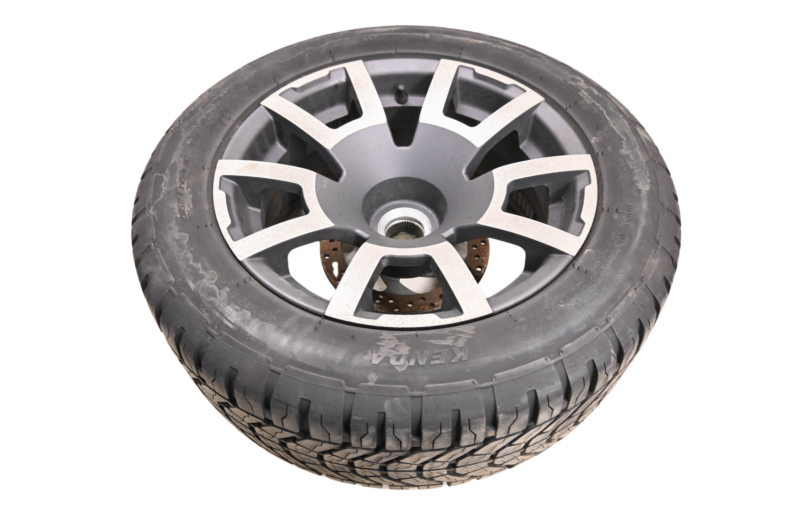 21 Can-Am Ryker Rally 900 Rear Wheel Rim & Tire 205/55-15