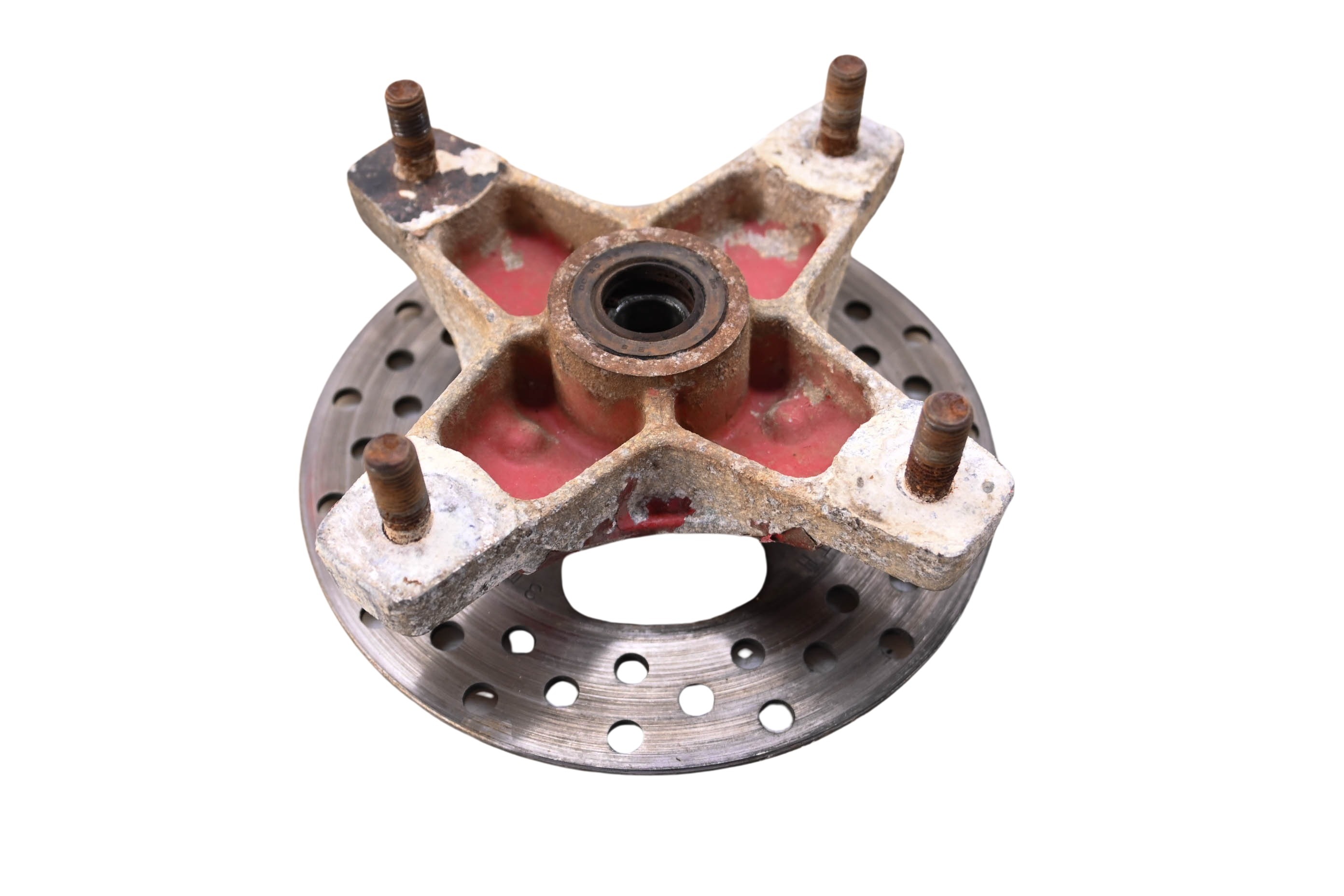 02 Honda TRX300EX Front Wheel Hub & Rotor Left Right Sportrax 300 2x4