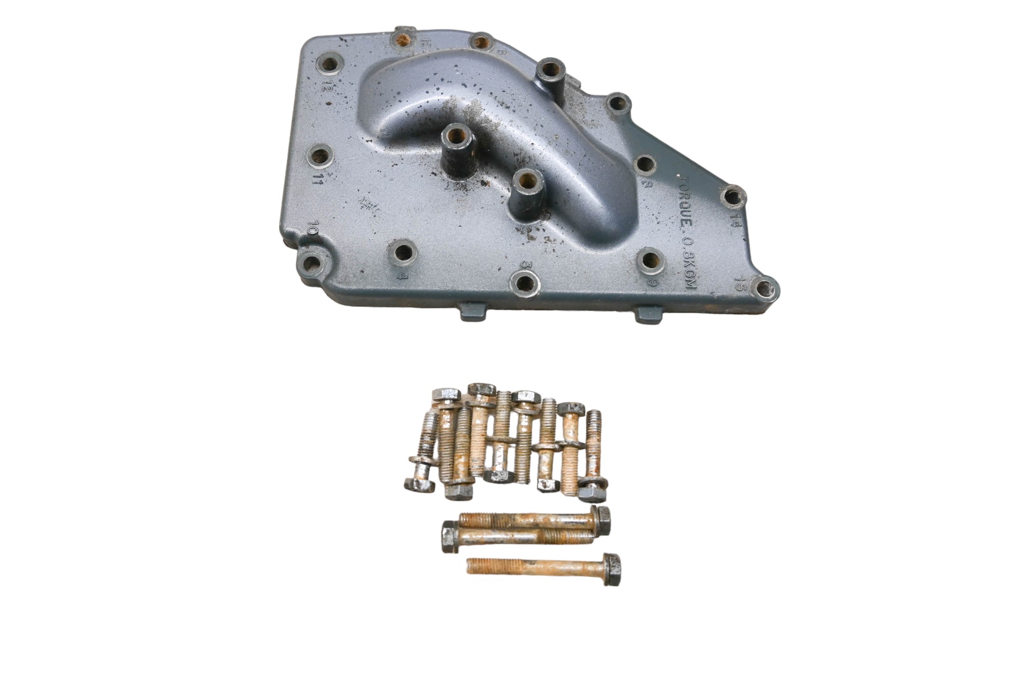88 Yamaha Waverunner 500 Crankcase Exhaust Outer Cover WR500