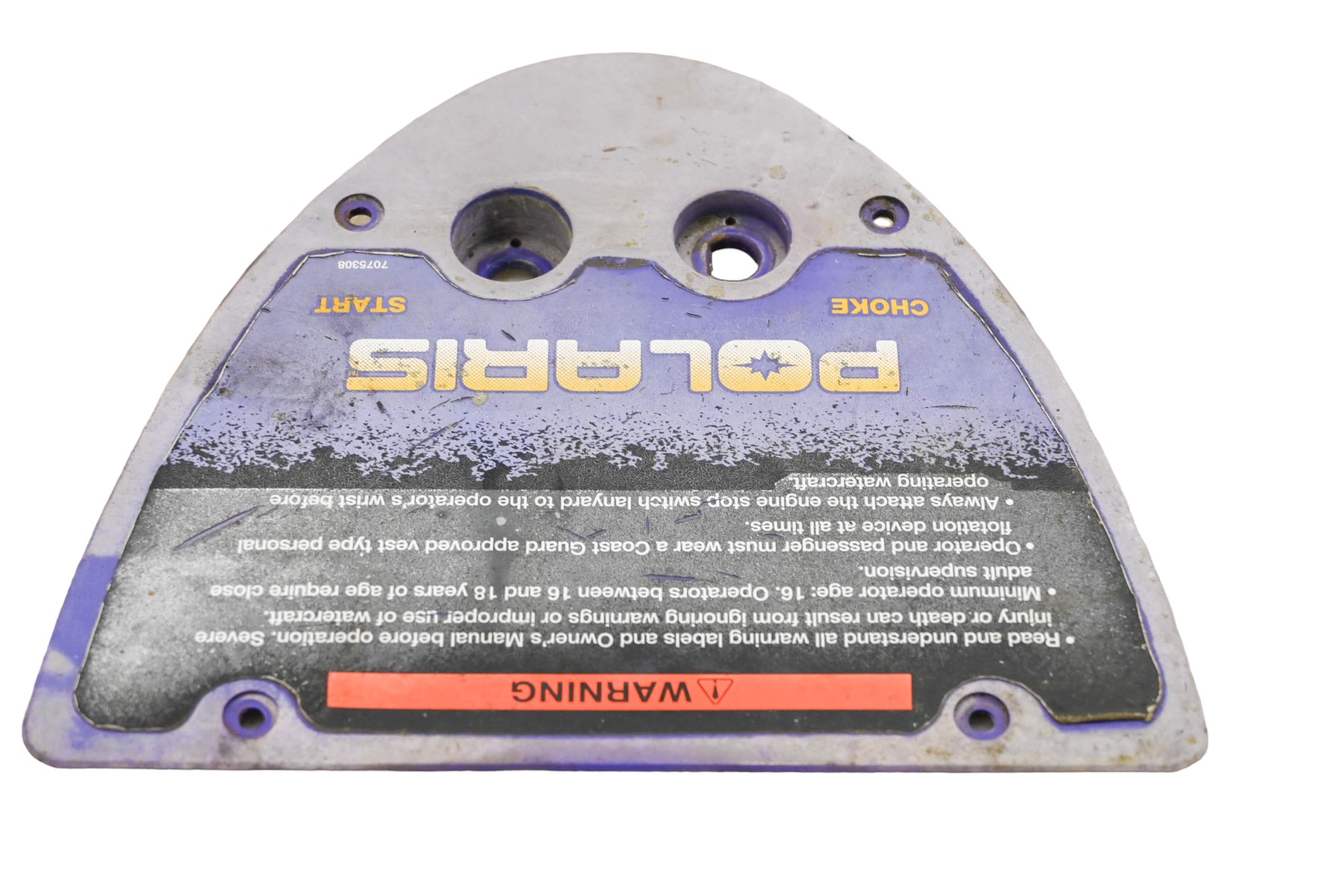 95 Polaris SL 750 Instrument Panel Cover