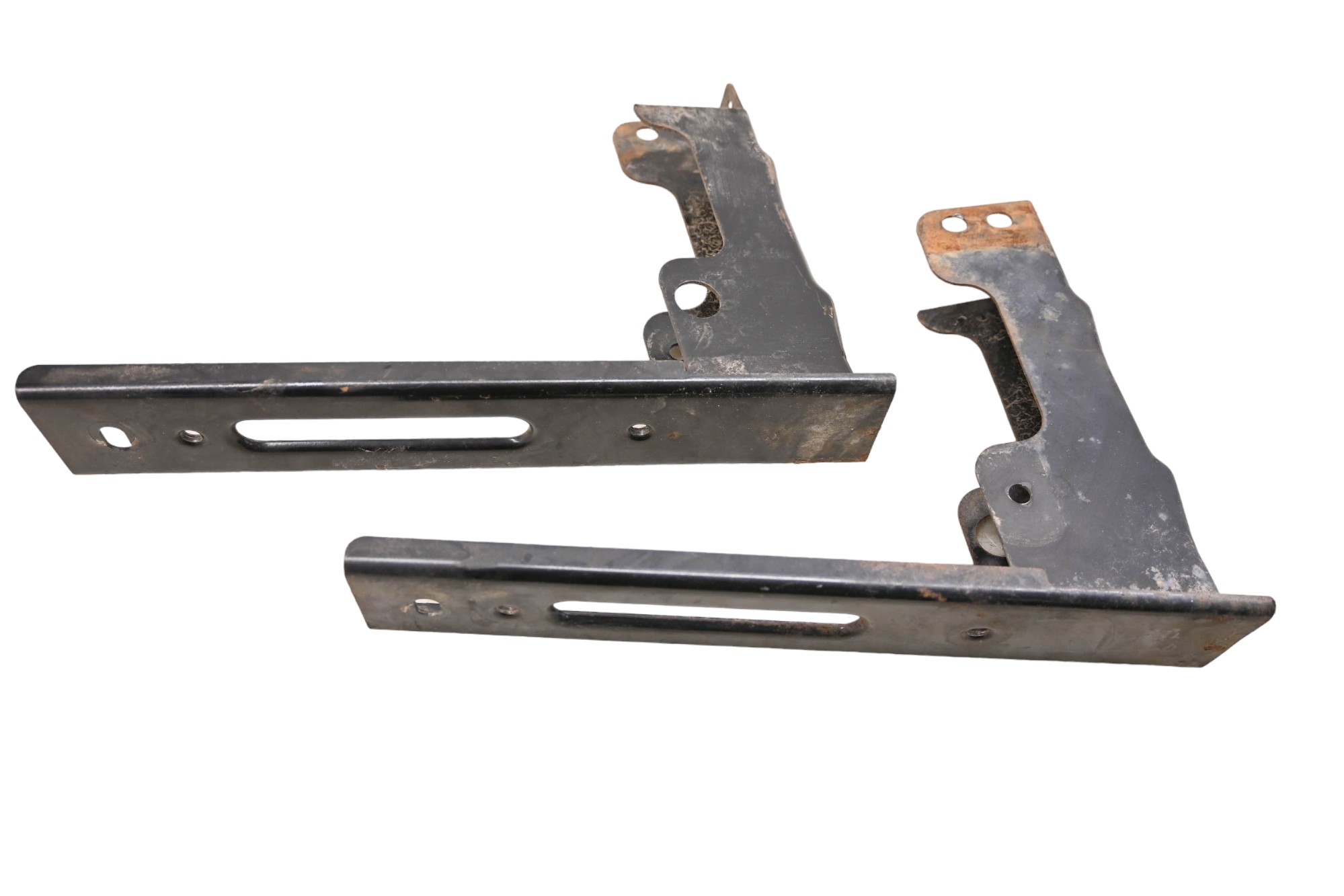 04 Polaris ATP 500 4x4 Front Storage Box Bracket Mounts Left & Right