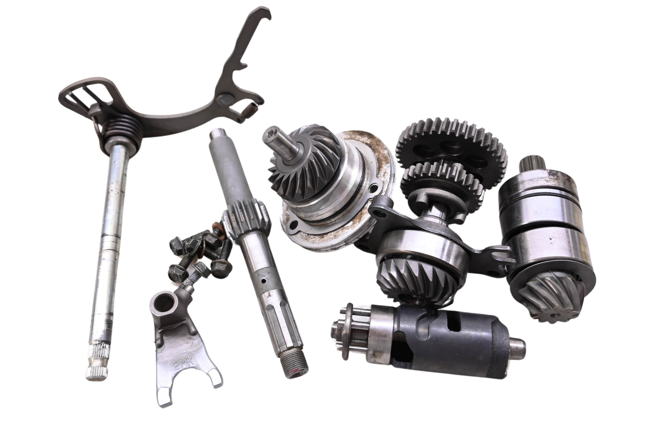 05 Yamaha Raptor 50 Transmission Shift Forks & Drum YFM50R