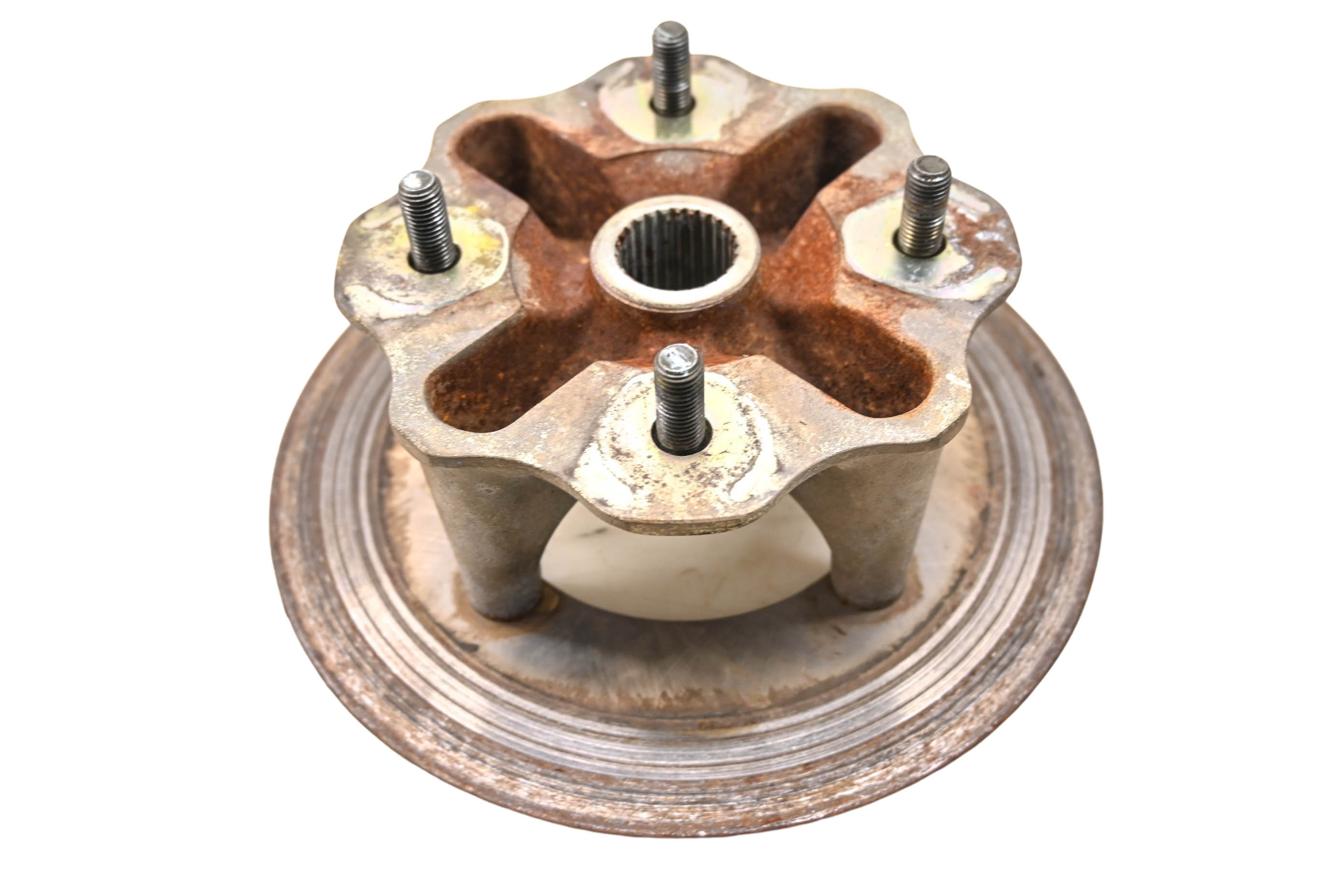 05 Yamaha Kodiak 400 4x4 Rear Wheel Hub & Rotor Left Right YFM400F