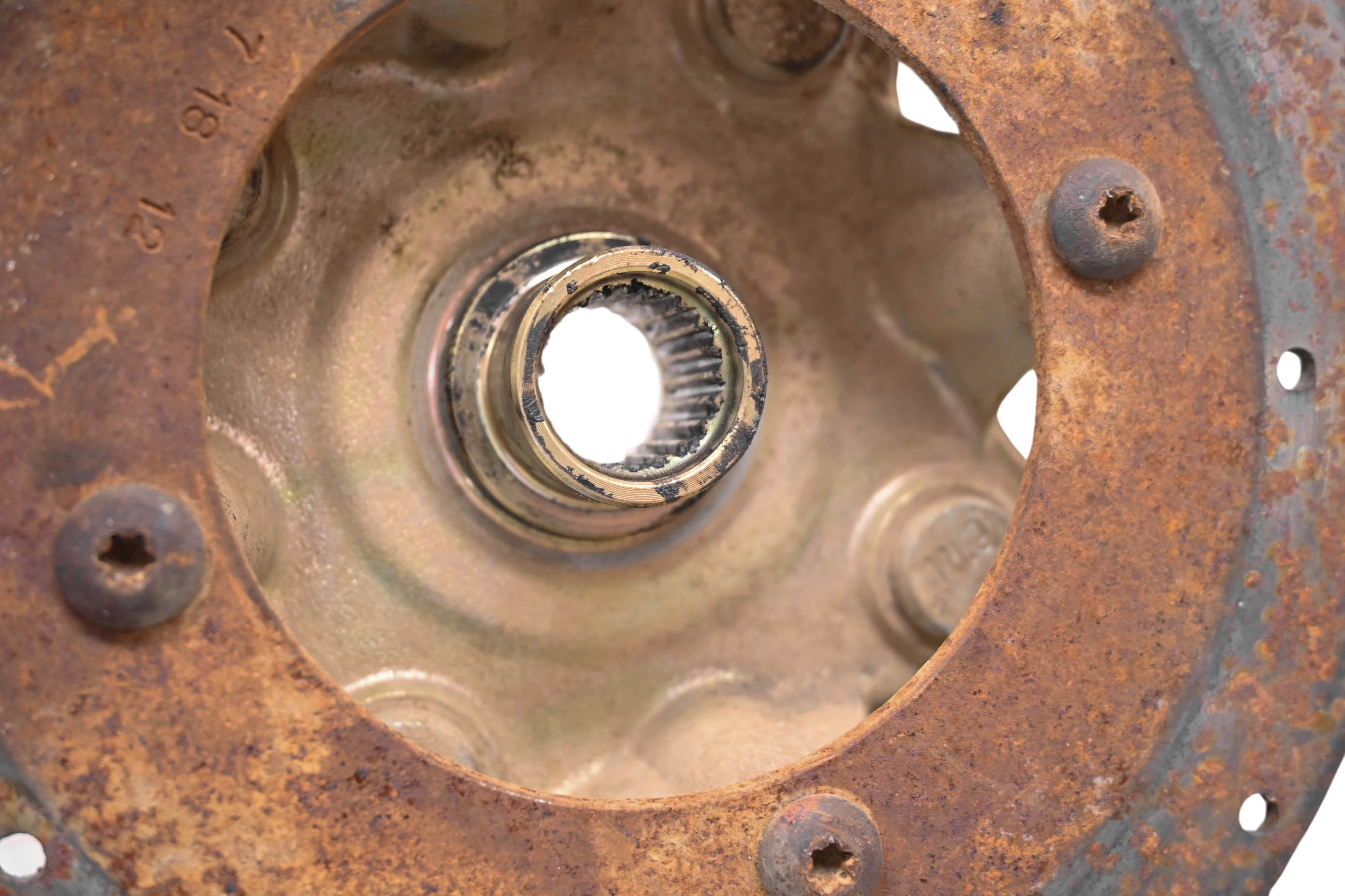 02 Arctic Cat 400 4x4 Rear Right Wheel Hub & Rotor