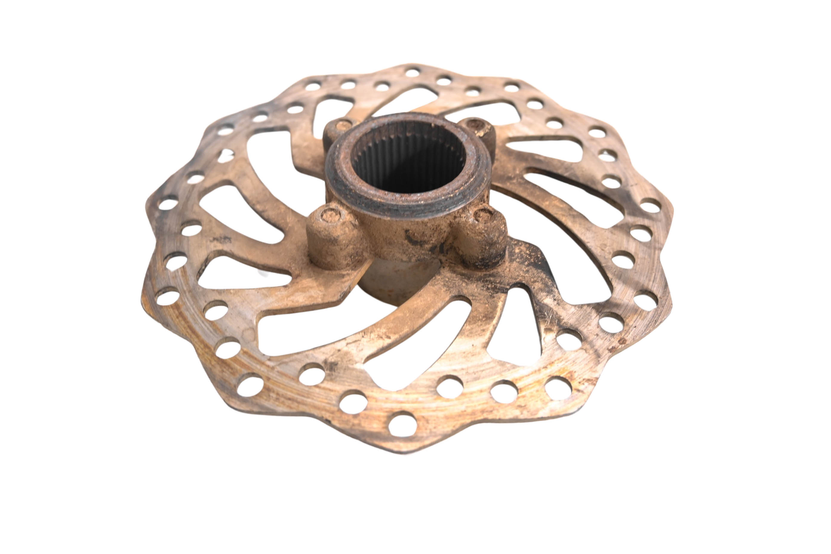 09 Yamaha YFZ450R Rear Brake Rotor Disc & Hub
