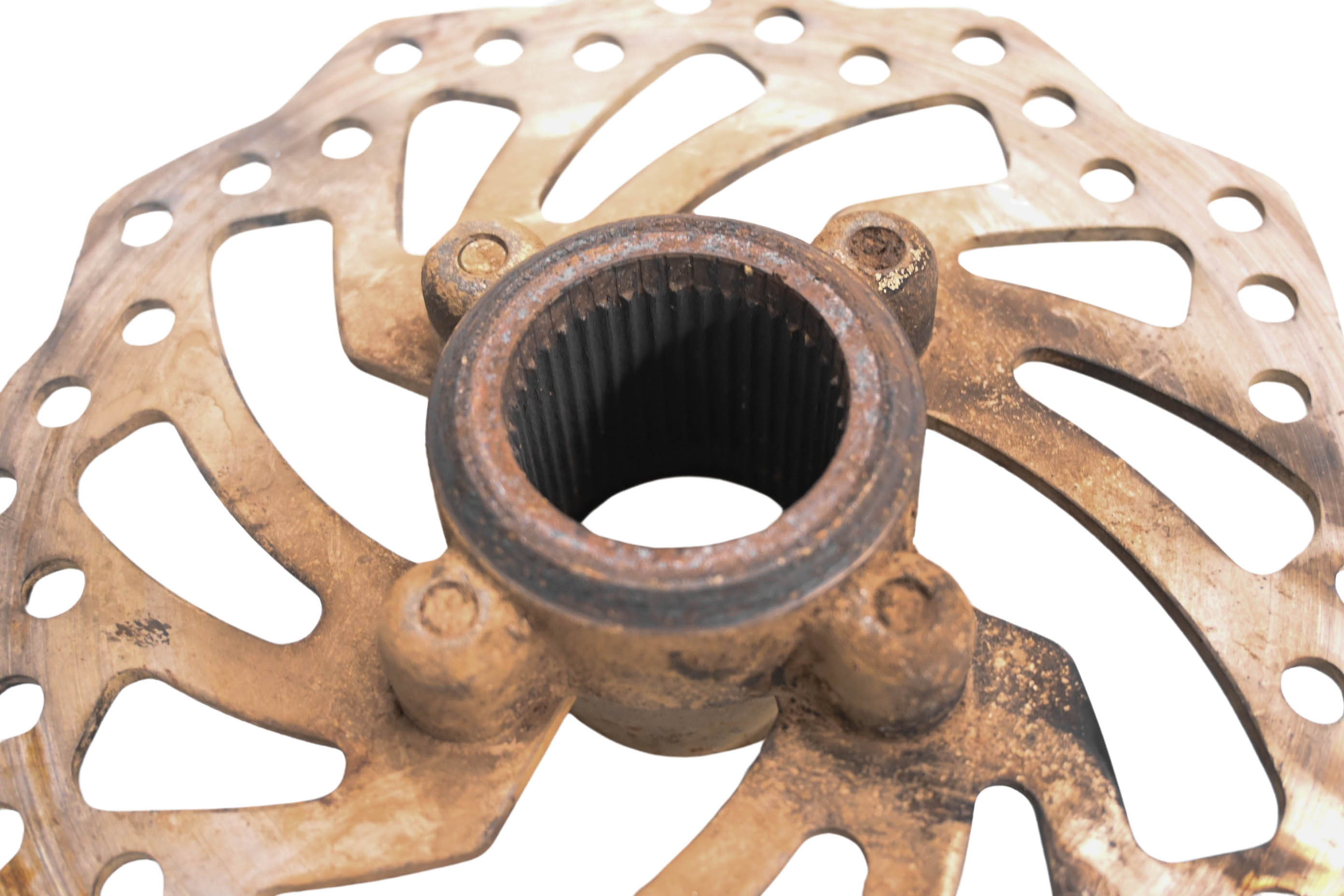 09 Yamaha YFZ450R Rear Brake Rotor Disc & Hub
