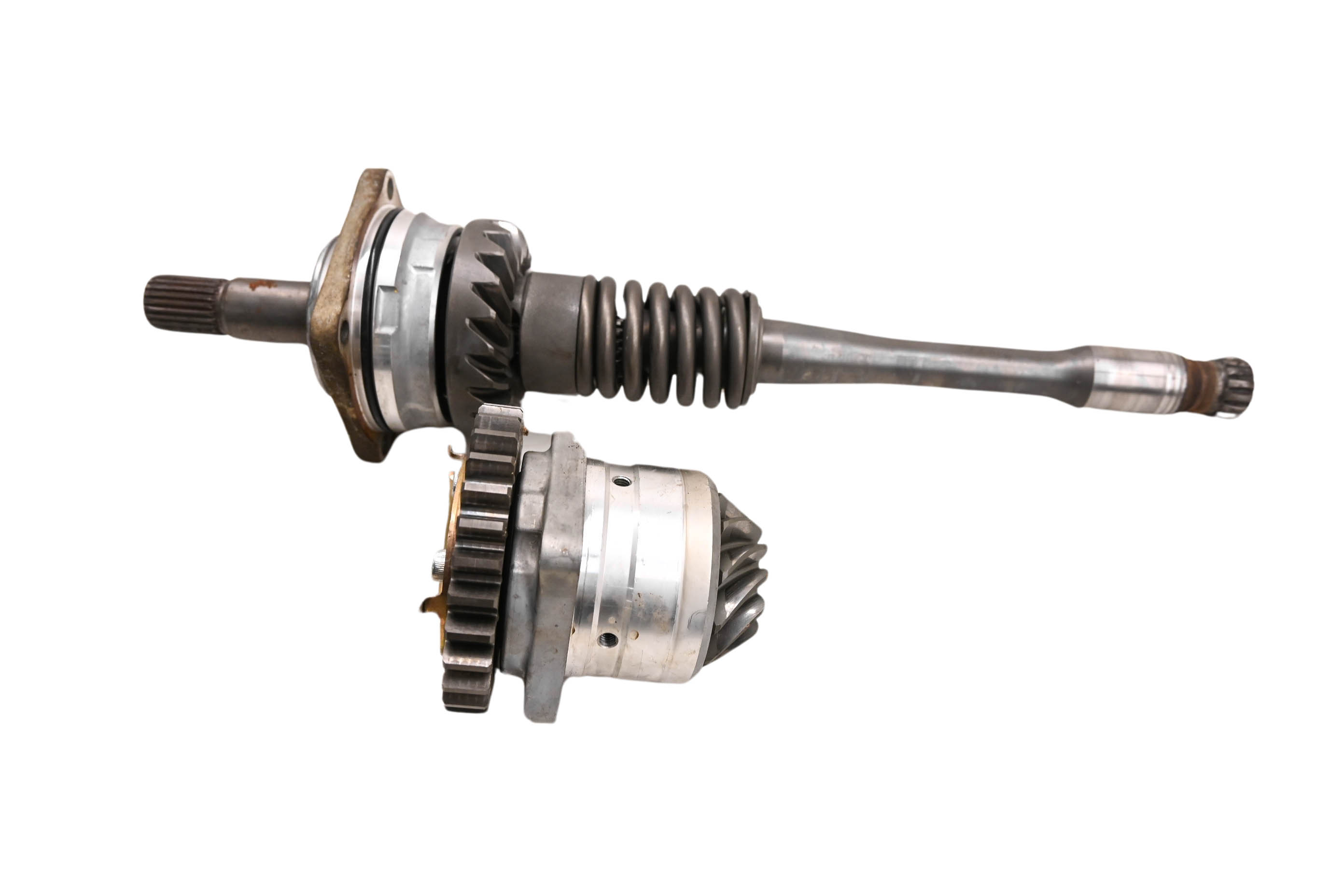 03 Kawasaki Prairie 360 4x4 Transmission Bevel Gears Output Shaft KVF360