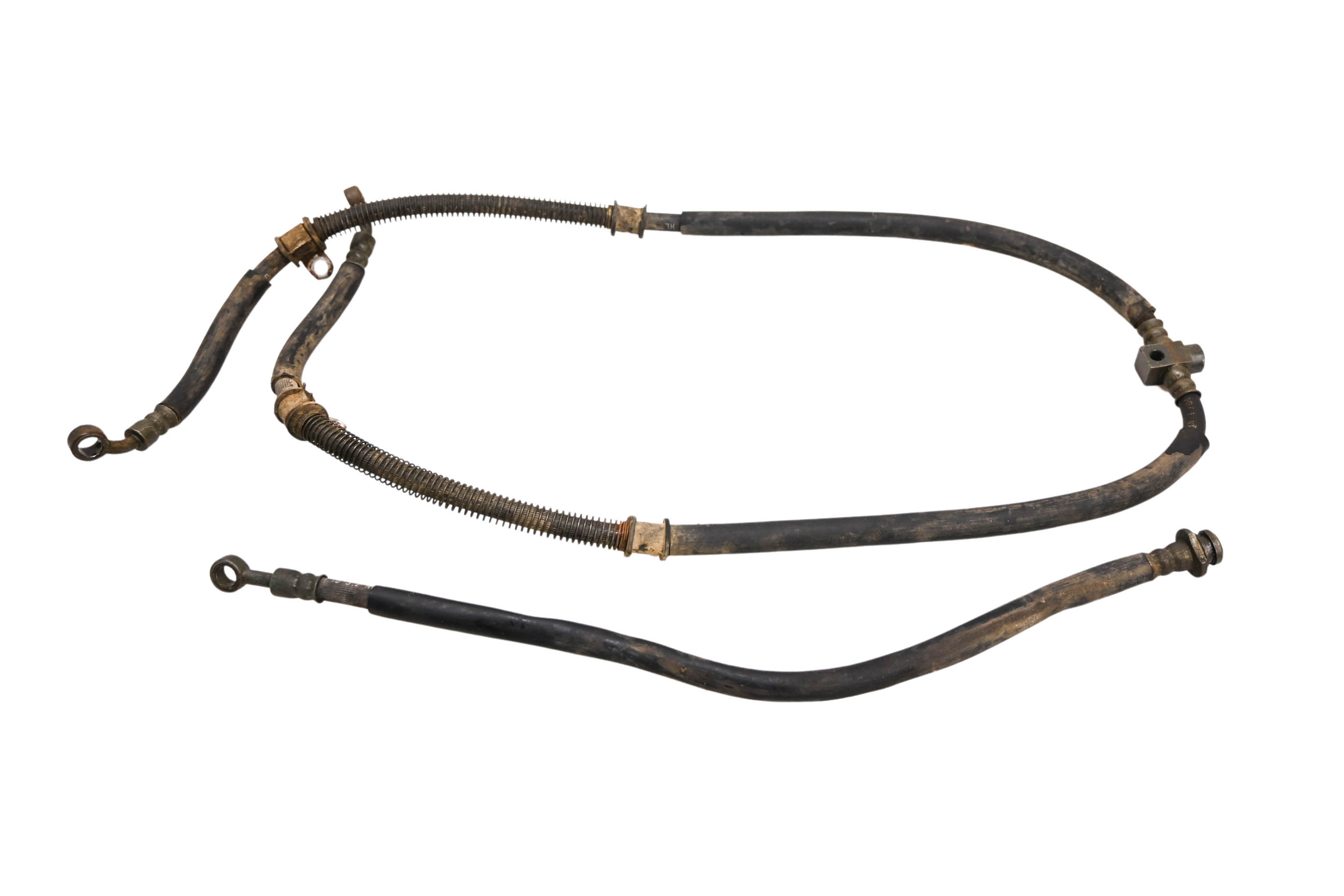 04 Yamaha Grizzly 660 4x4 Front Brake Lines YFM660F