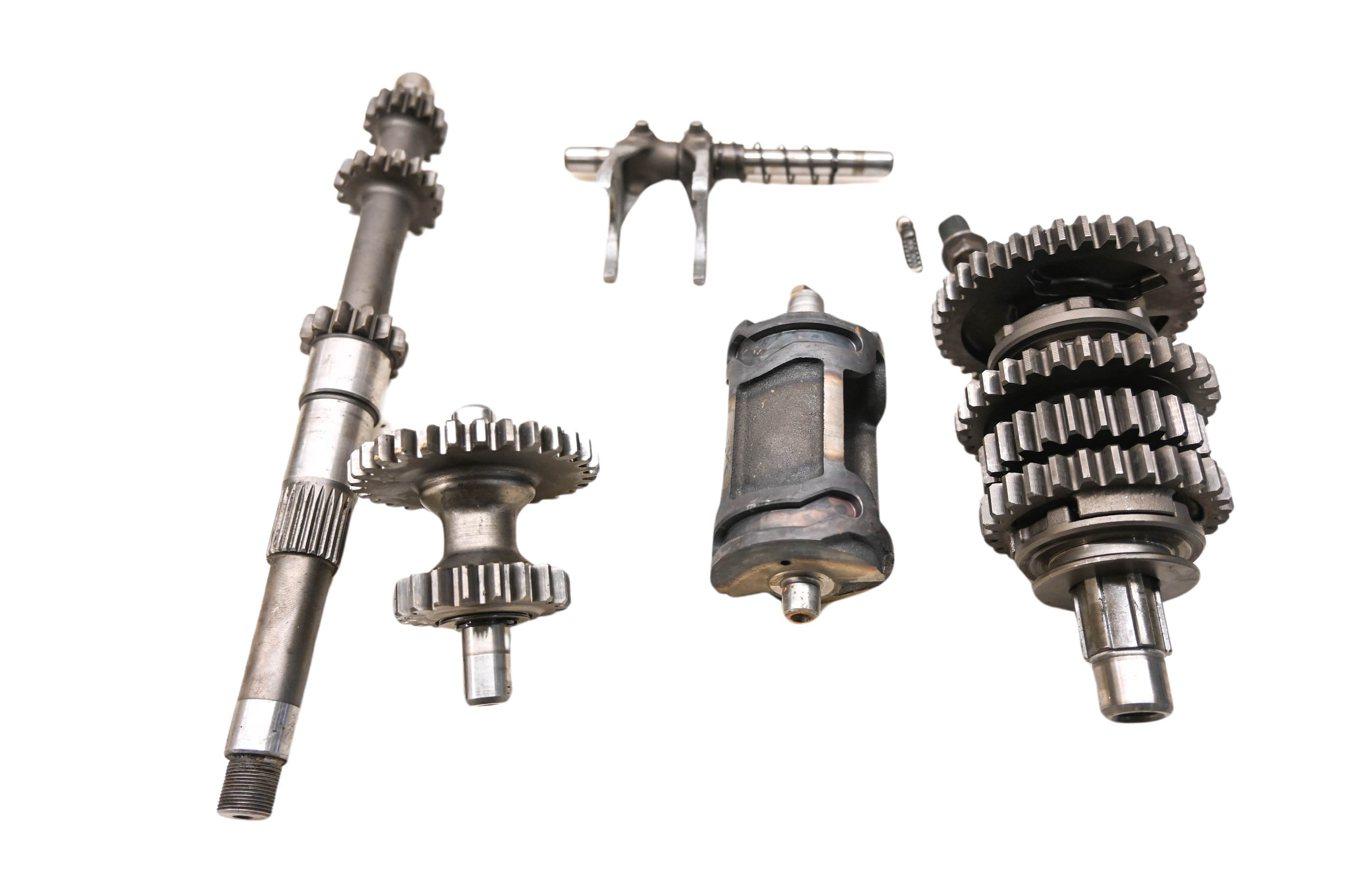99 Yamaha Grizzly 600 4x4 Transmission Shift Forks & Drum YFM600F