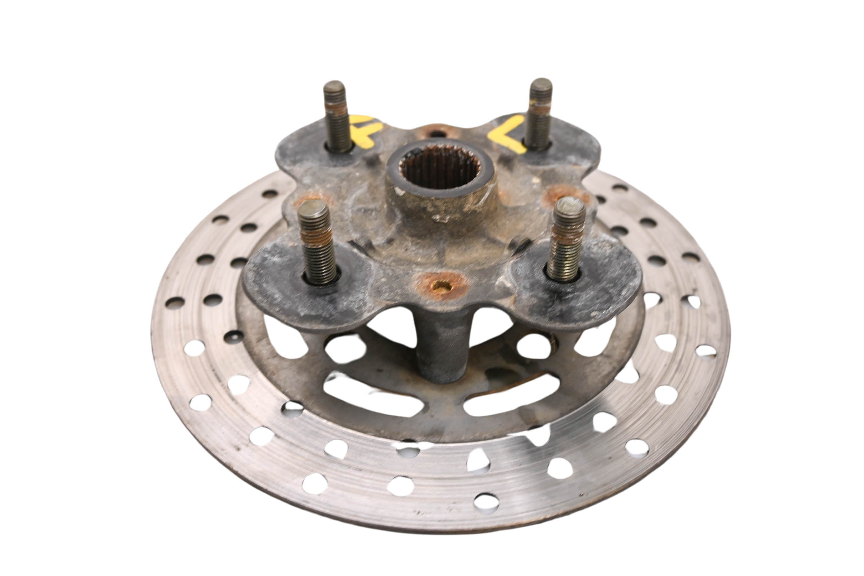 99 Yamaha Grizzly 600 4x4 Front Wheel Hub & Rotor Left Right YFM600F