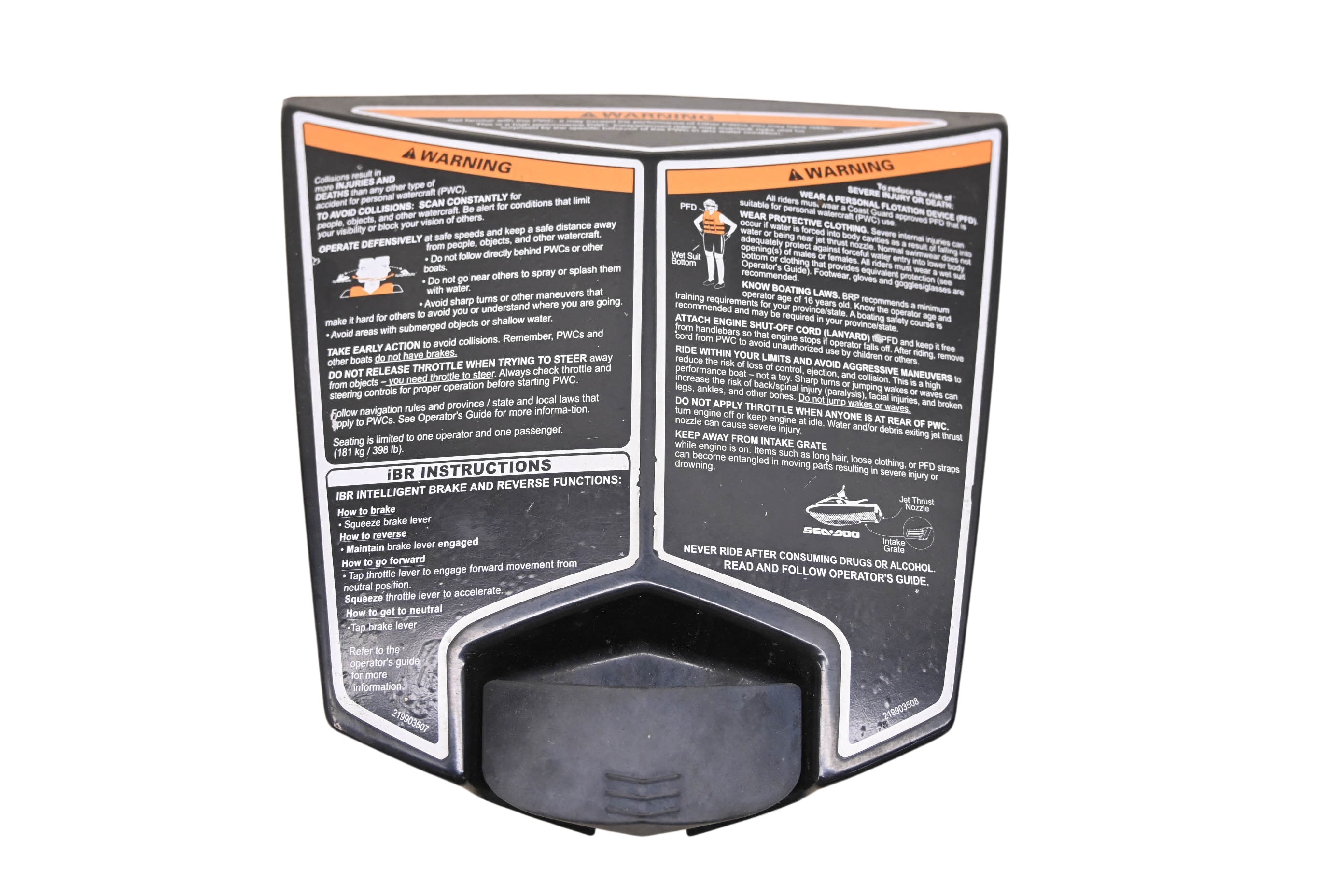 12 Sea-Doo RXP-X 260 Storage Lid Cover