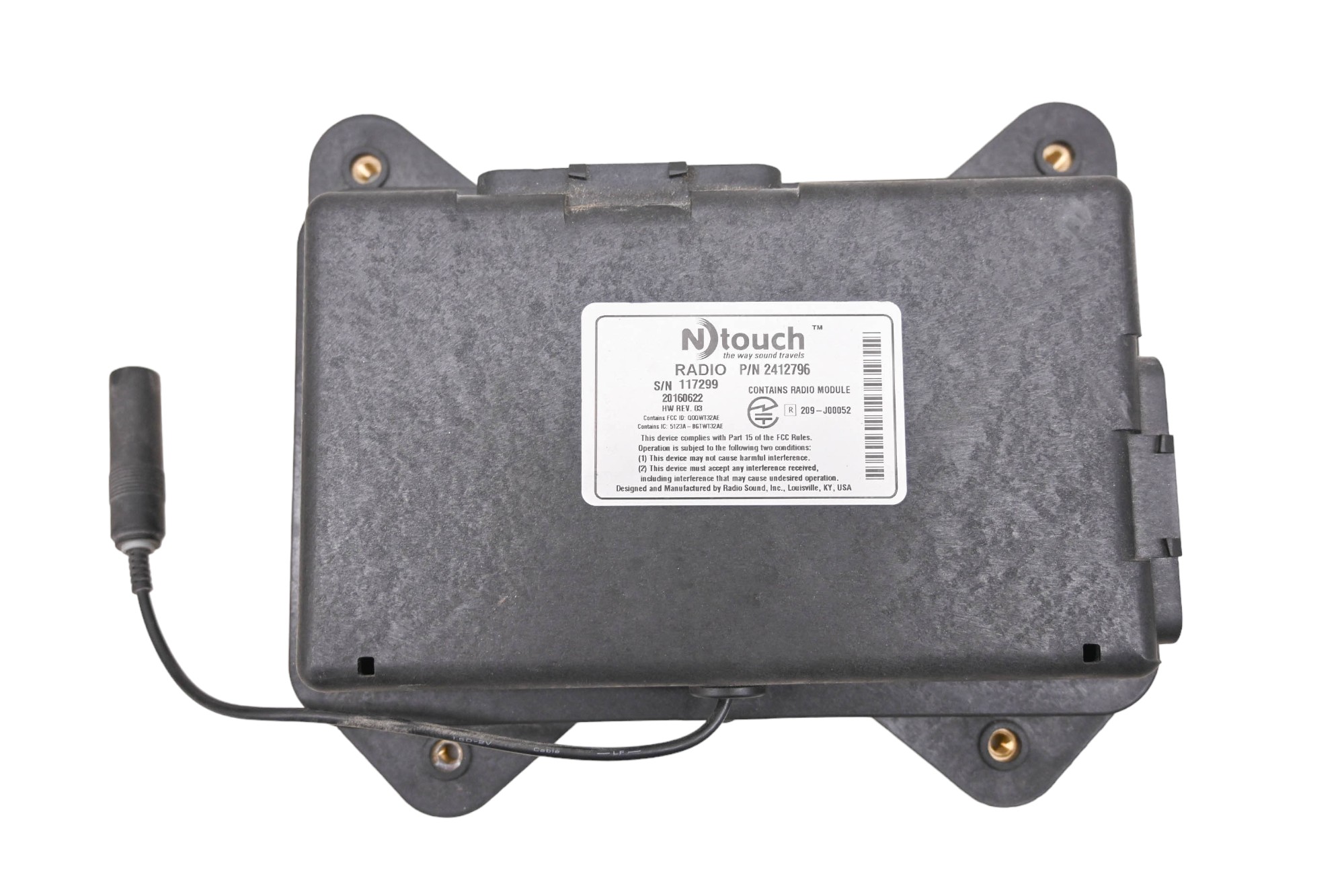 17 Polaris Slingshot SLR Radio Control Unit Ecu