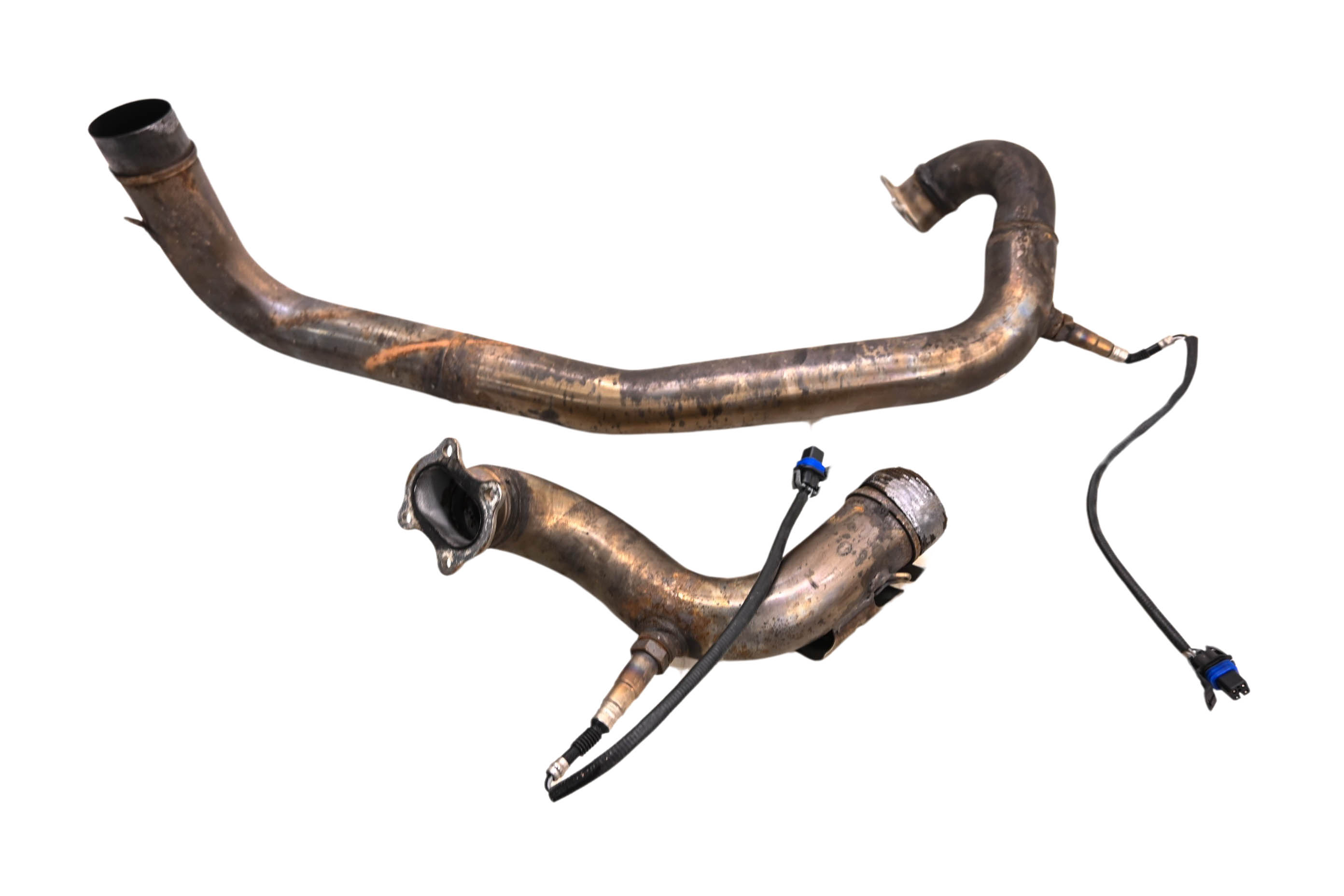 14 Can-Am Spyder ST S Header Exhaust Head Pipes Front Rear SE5