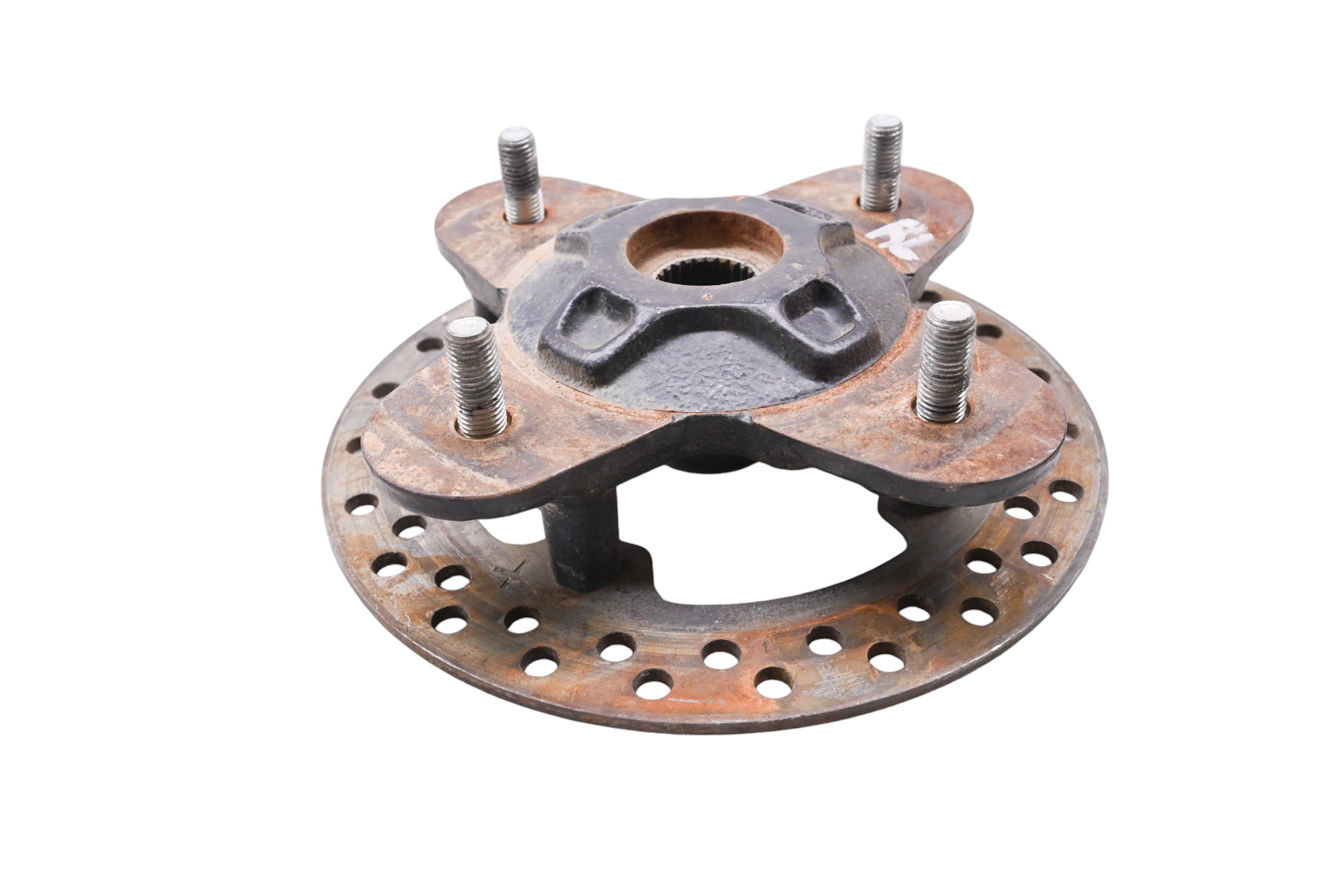 17 Polaris RZR S 900 Front Wheel Hub & Rotor Left Right