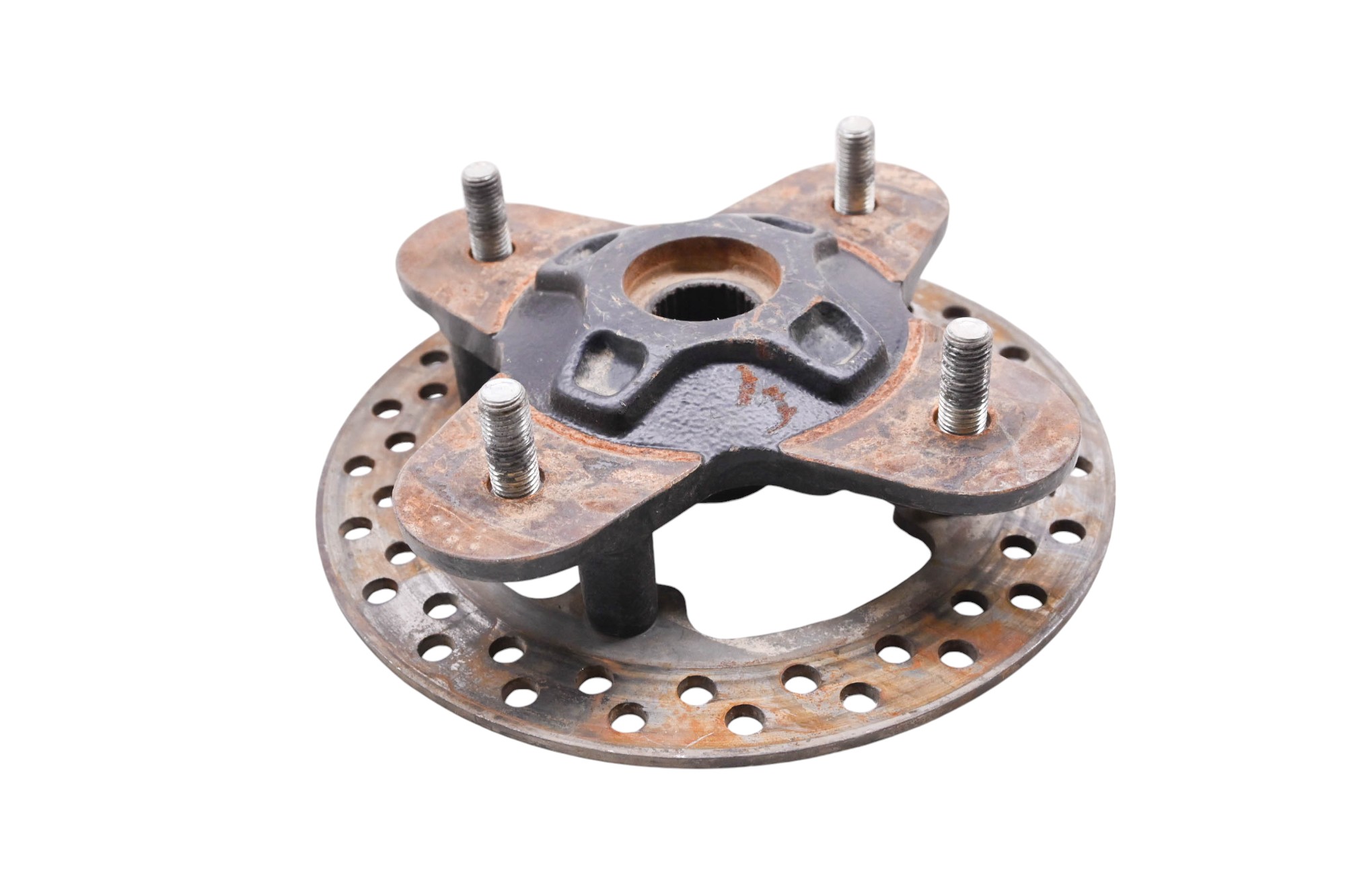 17 Polaris RZR S 900 Front Wheel Hub & Rotor Left Right