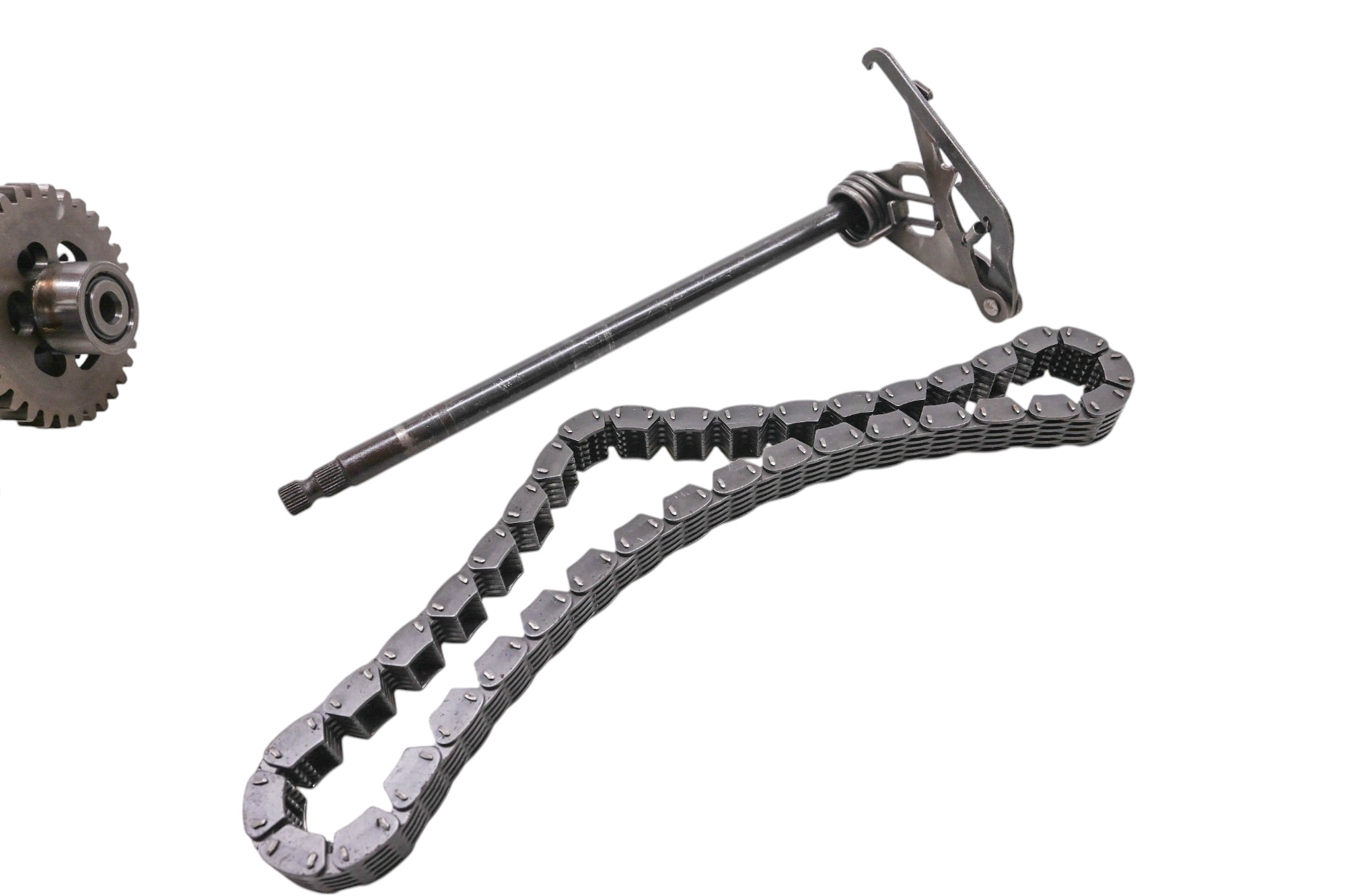 81 Kawasaki KZ440 Transmission Shift Forks & Drum
