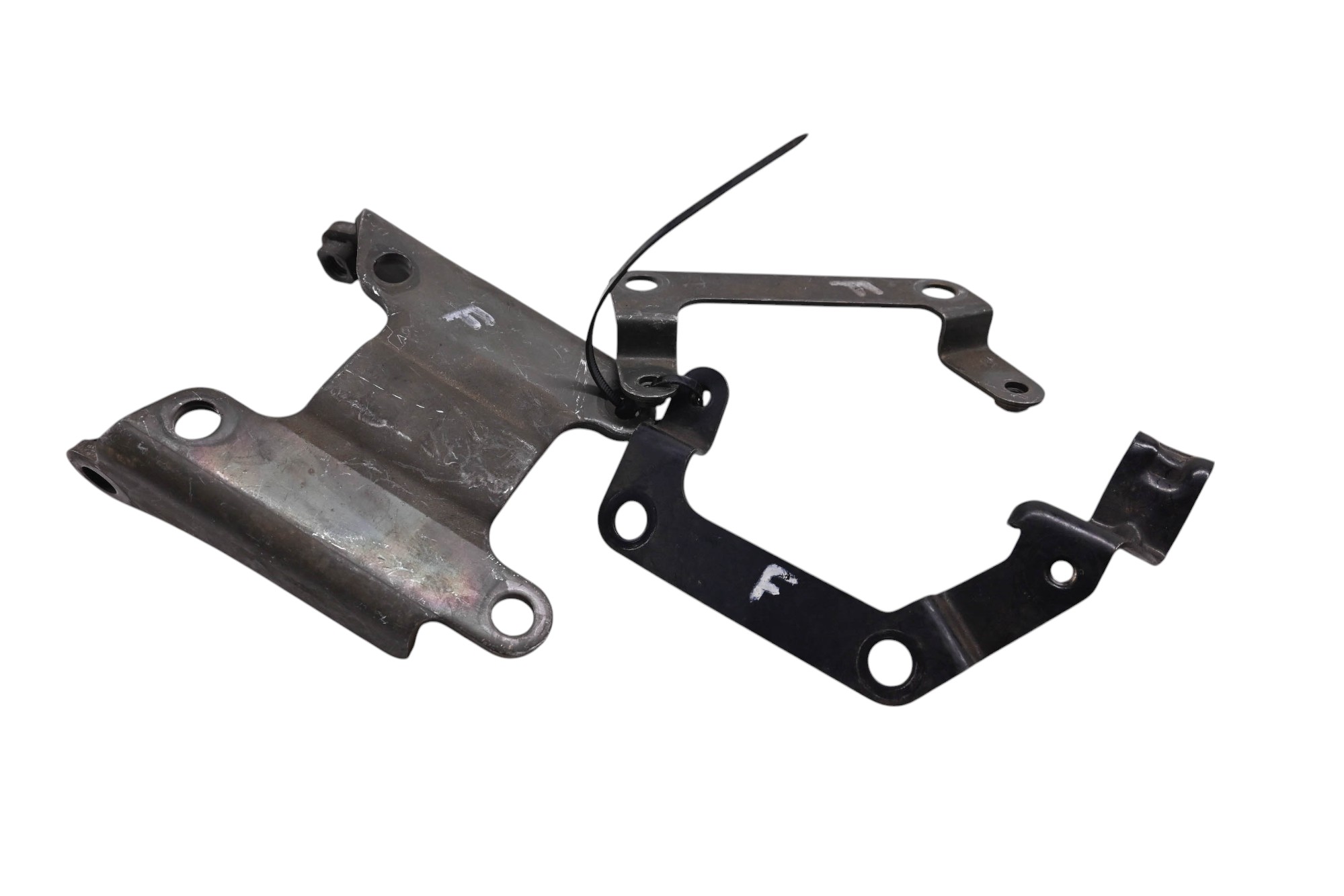 03 Yamaha V-Star Classic 650 Cylinder Head Bracket Mounts XVS650AR