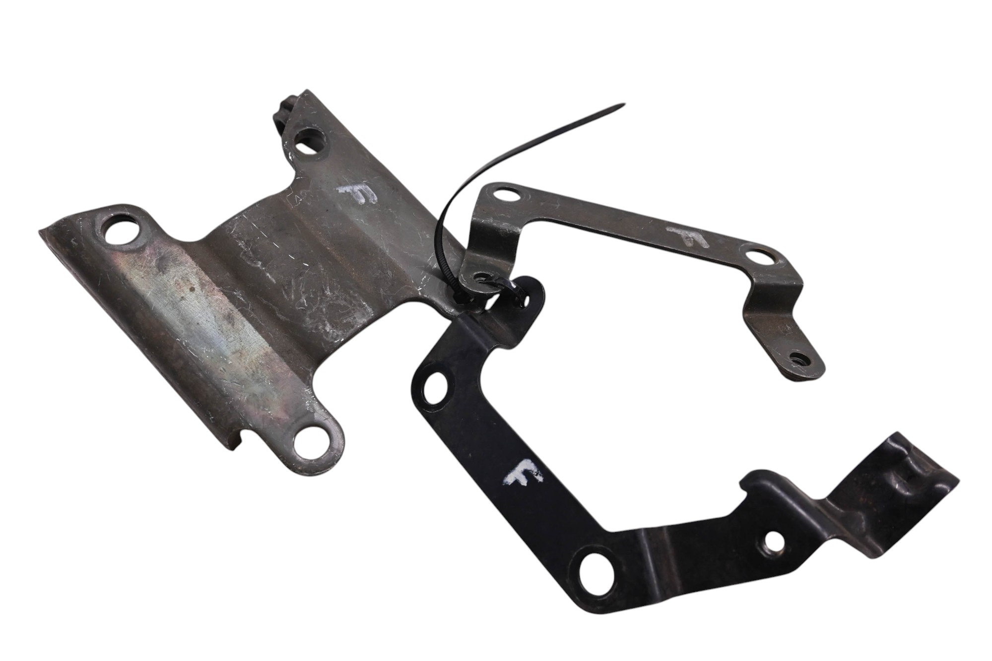 03 Yamaha V-Star Classic 650 Cylinder Head Bracket Mounts XVS650AR