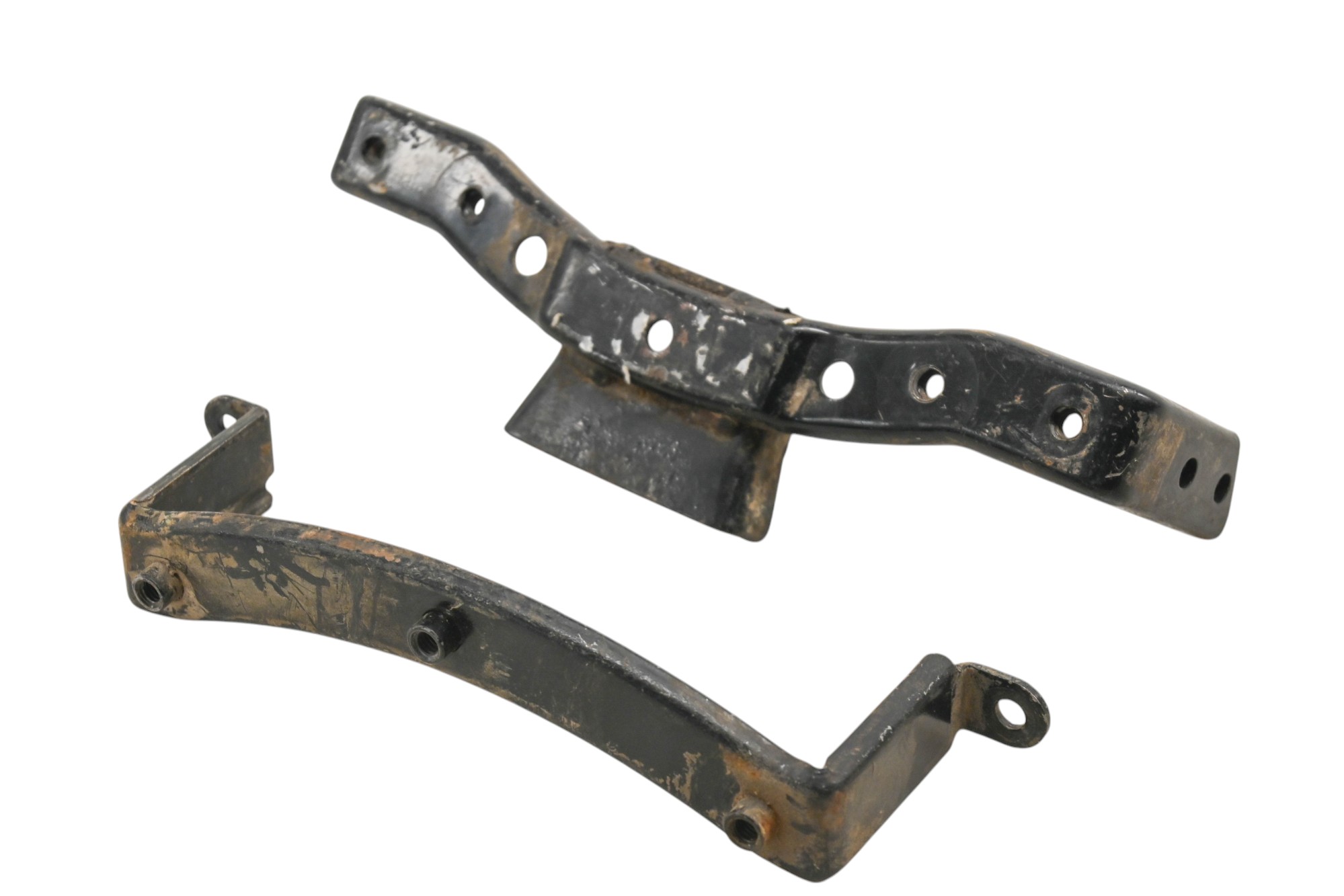 08 Can-Am DS250 2x4 Fuel Tank Straps Brackets Mounts