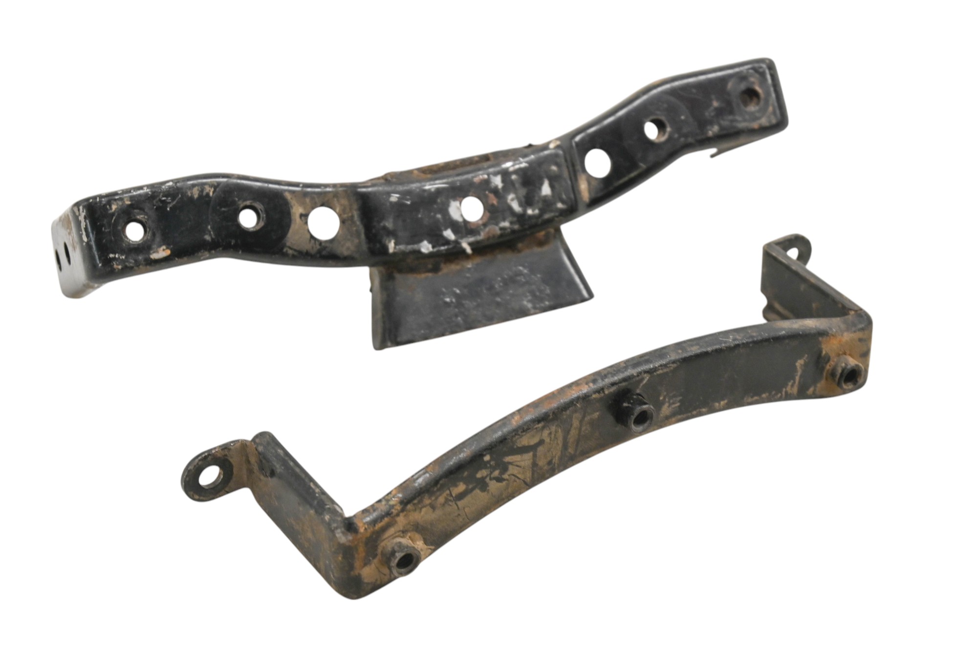 08 Can-Am DS250 2x4 Fuel Tank Straps Brackets Mounts