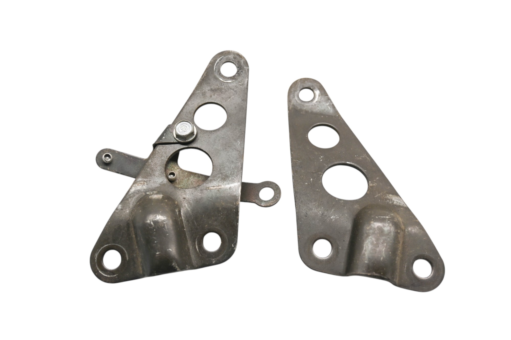 99 Honda Nighthawk 250 Engine Hanger Plates Brackets Left & Right CB250