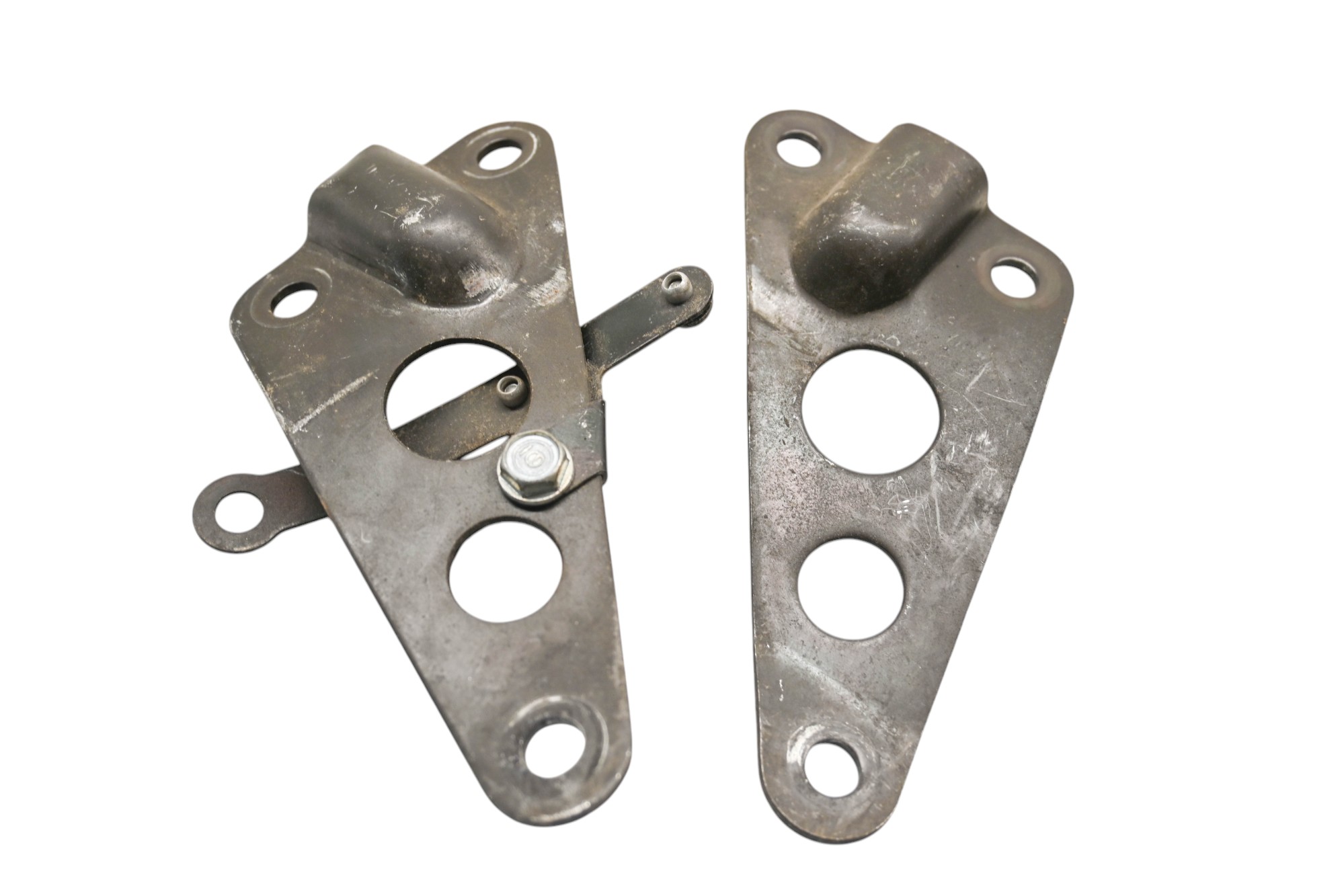 99 Honda Nighthawk 250 Engine Hanger Plates Brackets Left & Right CB250