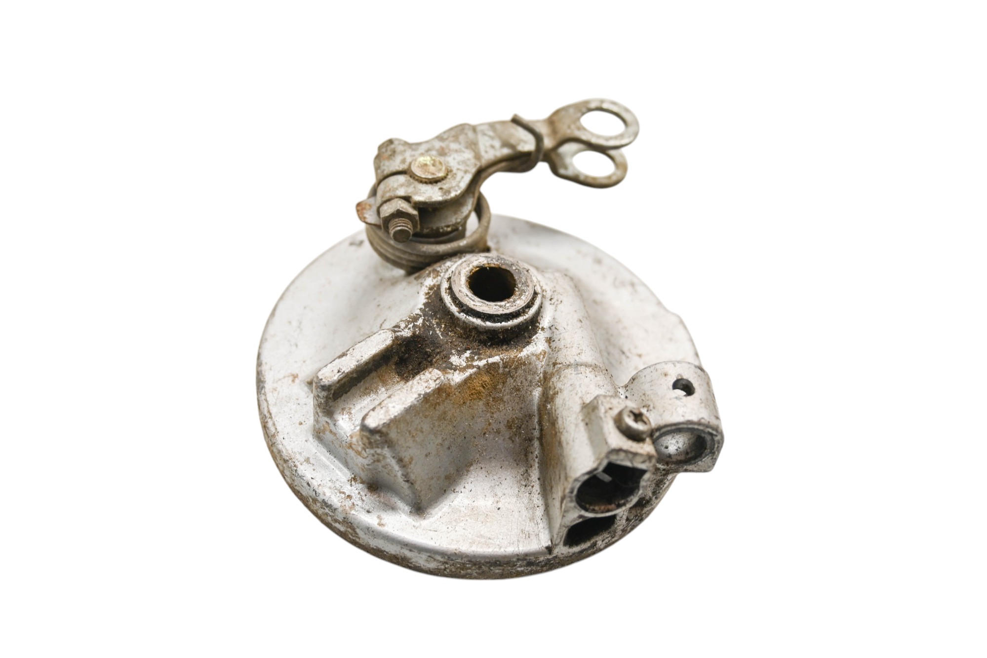 84 Honda Spree Front Left Brake Drum Housing NQ50