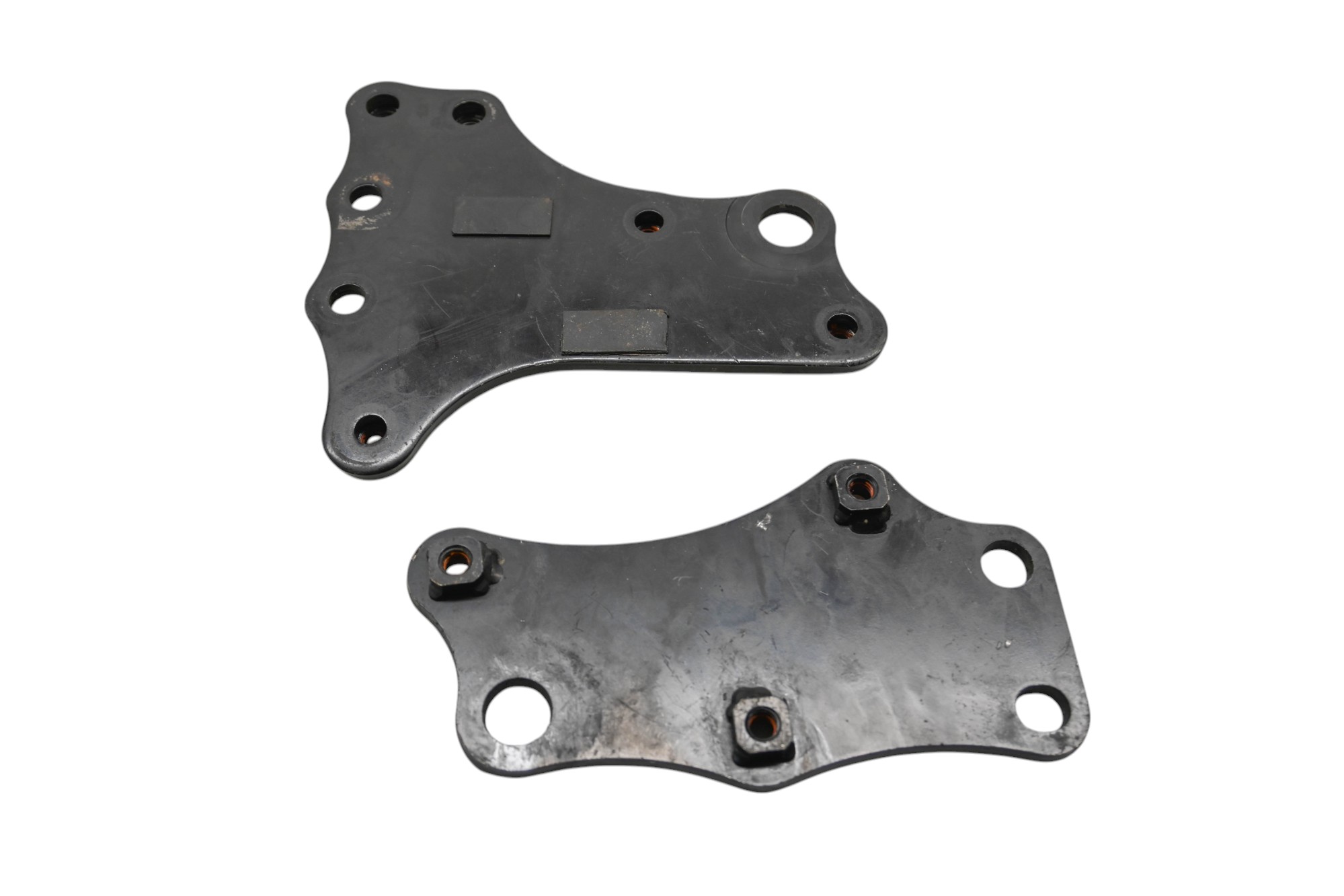 09 Yamaha FZ6R Foot Rest Peg Support Bracket Mounts