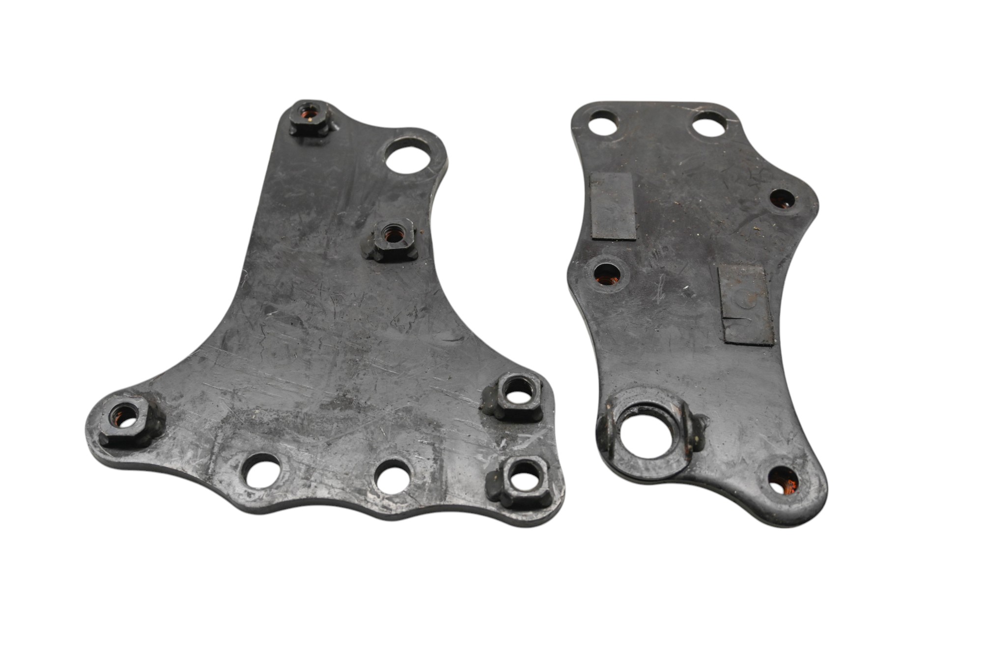09 Yamaha FZ6R Foot Rest Peg Support Bracket Mounts