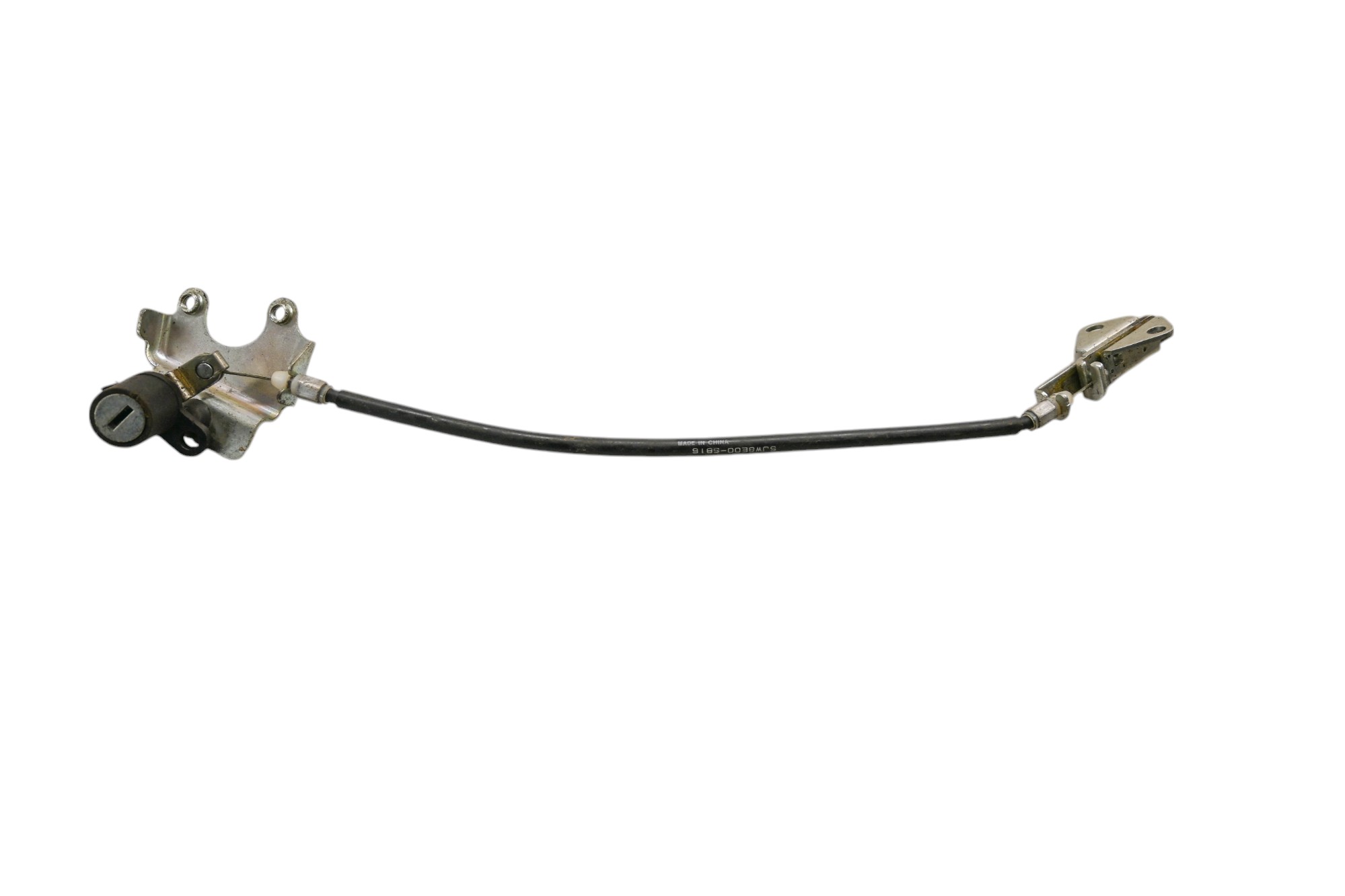 09 Yamaha FZ6R Seat Lock Latch & Cable
